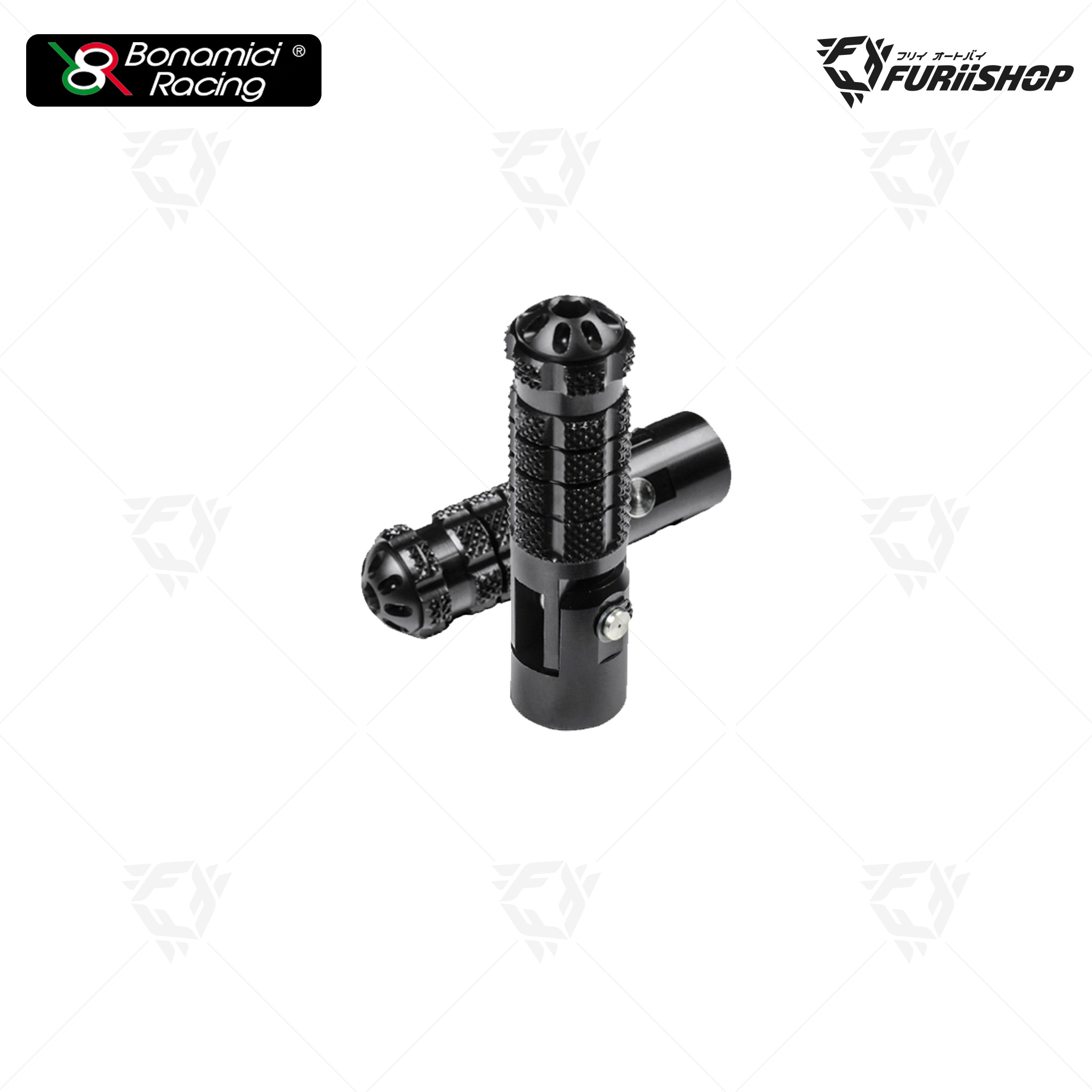 พักเท้า Pair of racing footpegs Bonamici For Yamaha YZF R6 2017
