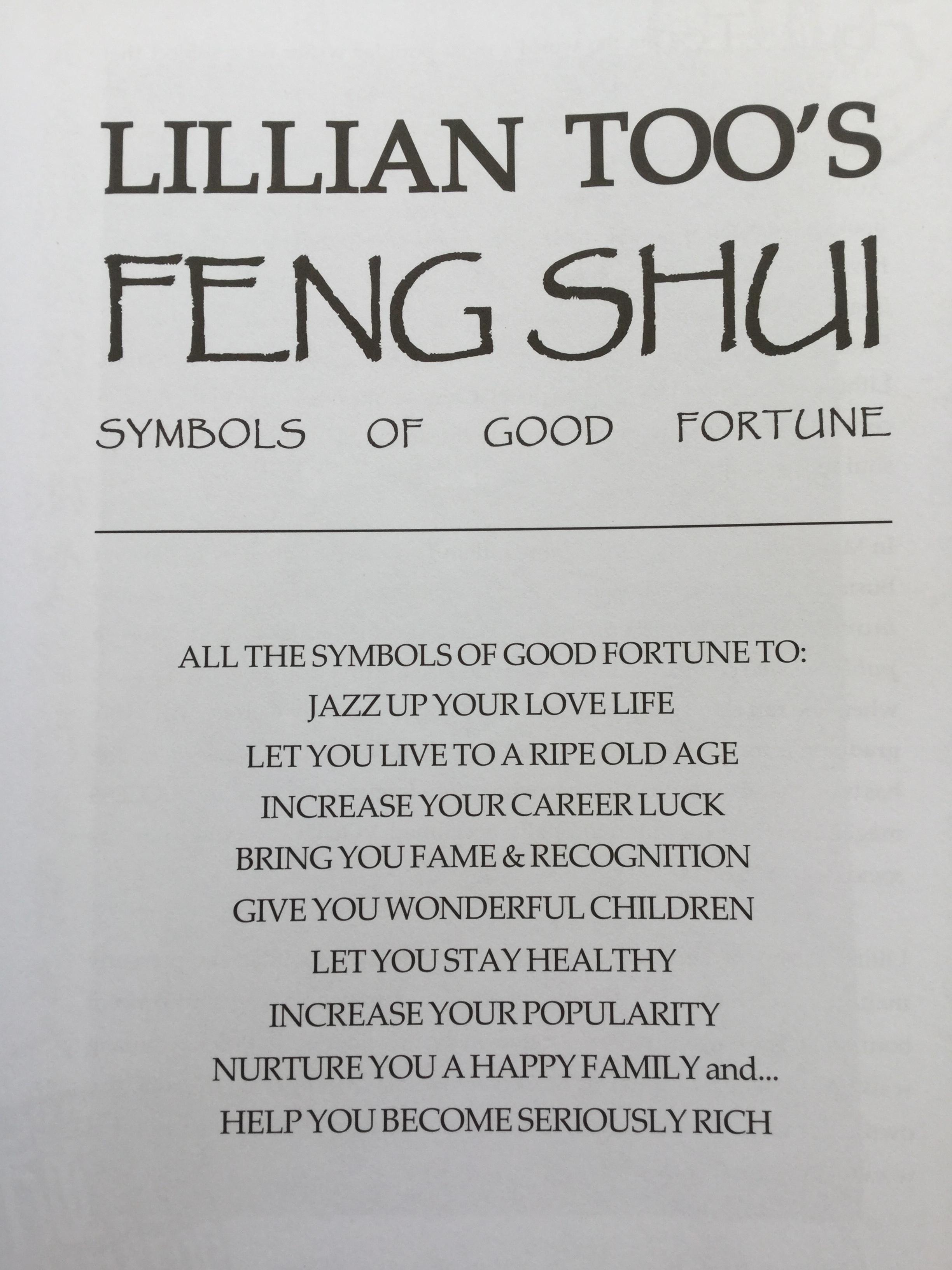 Feng Shui. Symbols of Good Fortune Get to know all the symbols of protection & enhancement to add depth and powerful potency to your feng shui practice 0 กก.
