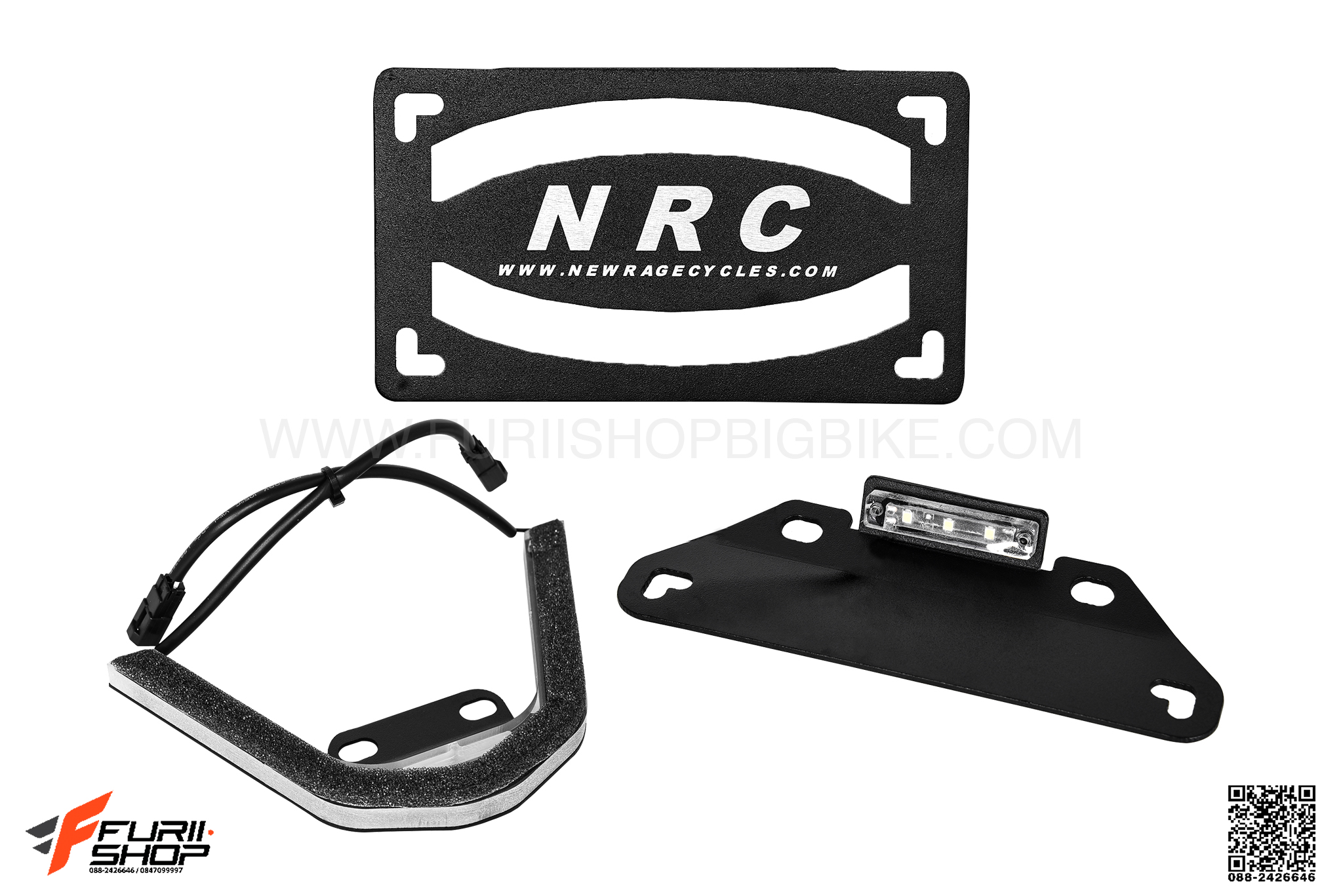 ท้ายสั้นไฟเลี้ยวในตัว NRC FOR DUCATI HYPERMOTARD821