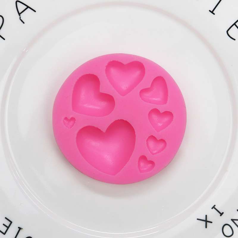 พิมพ์ หัวใจเล็ก ซิลิโคน