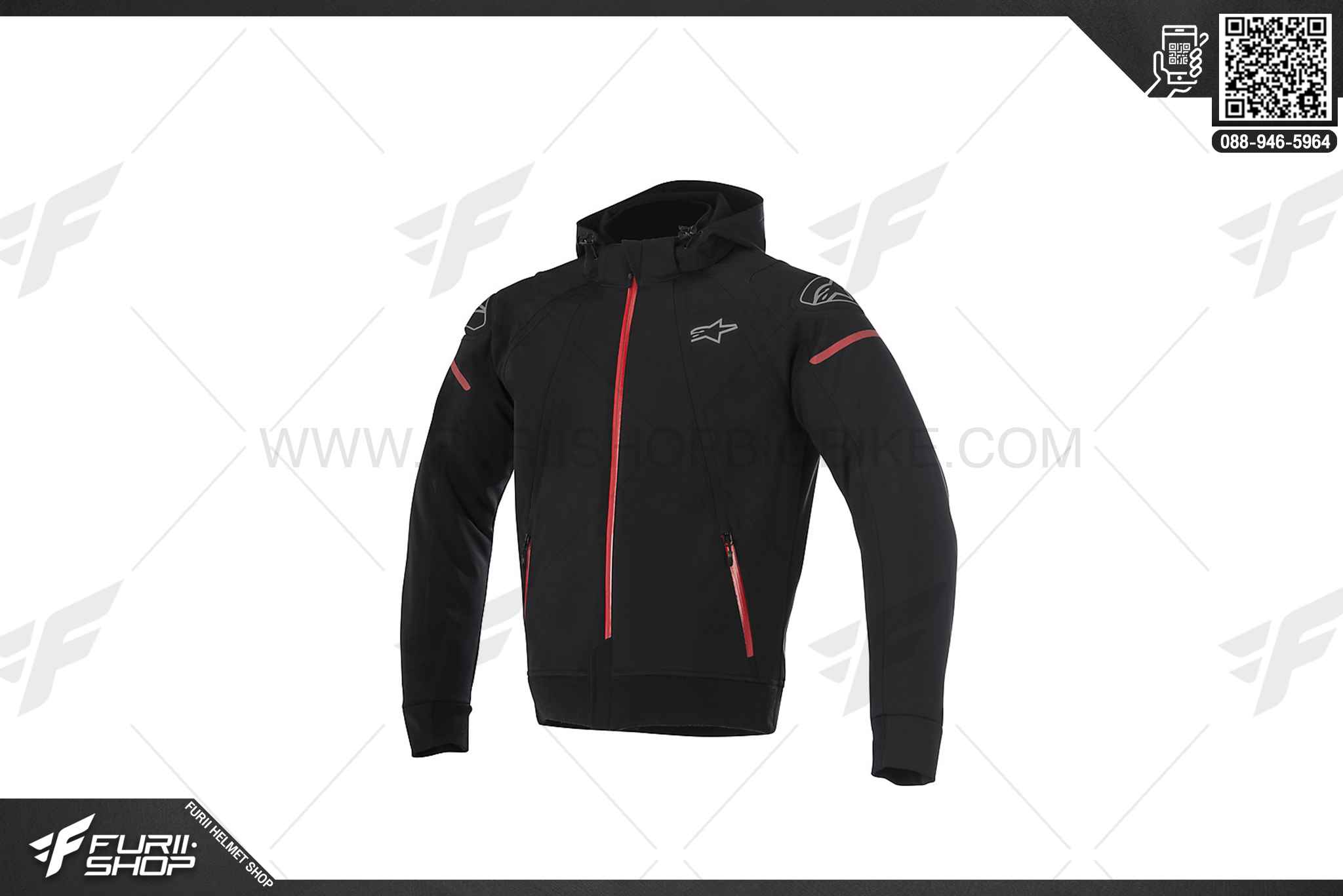 เสื้อแจ๊กเก็ต Alpinestars SEKTOR TECH HOODIE
