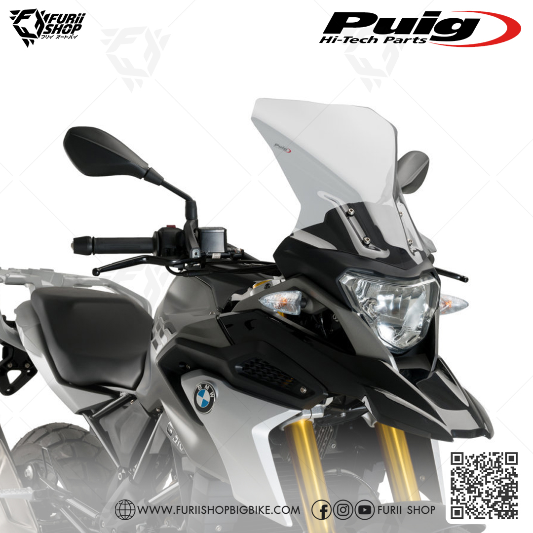 ชิลด์หน้า Puig Touring Screen : for BMW G310GS 2018-2021
