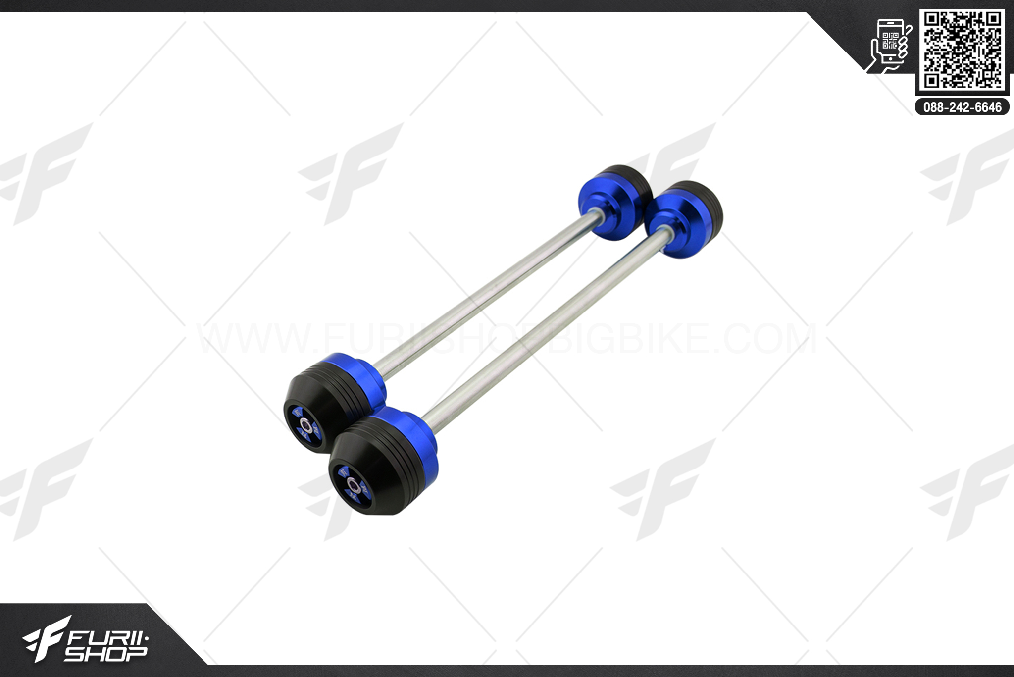 แกนล้อหน้า+หลัง GTR Evolution For Honda Monkey125