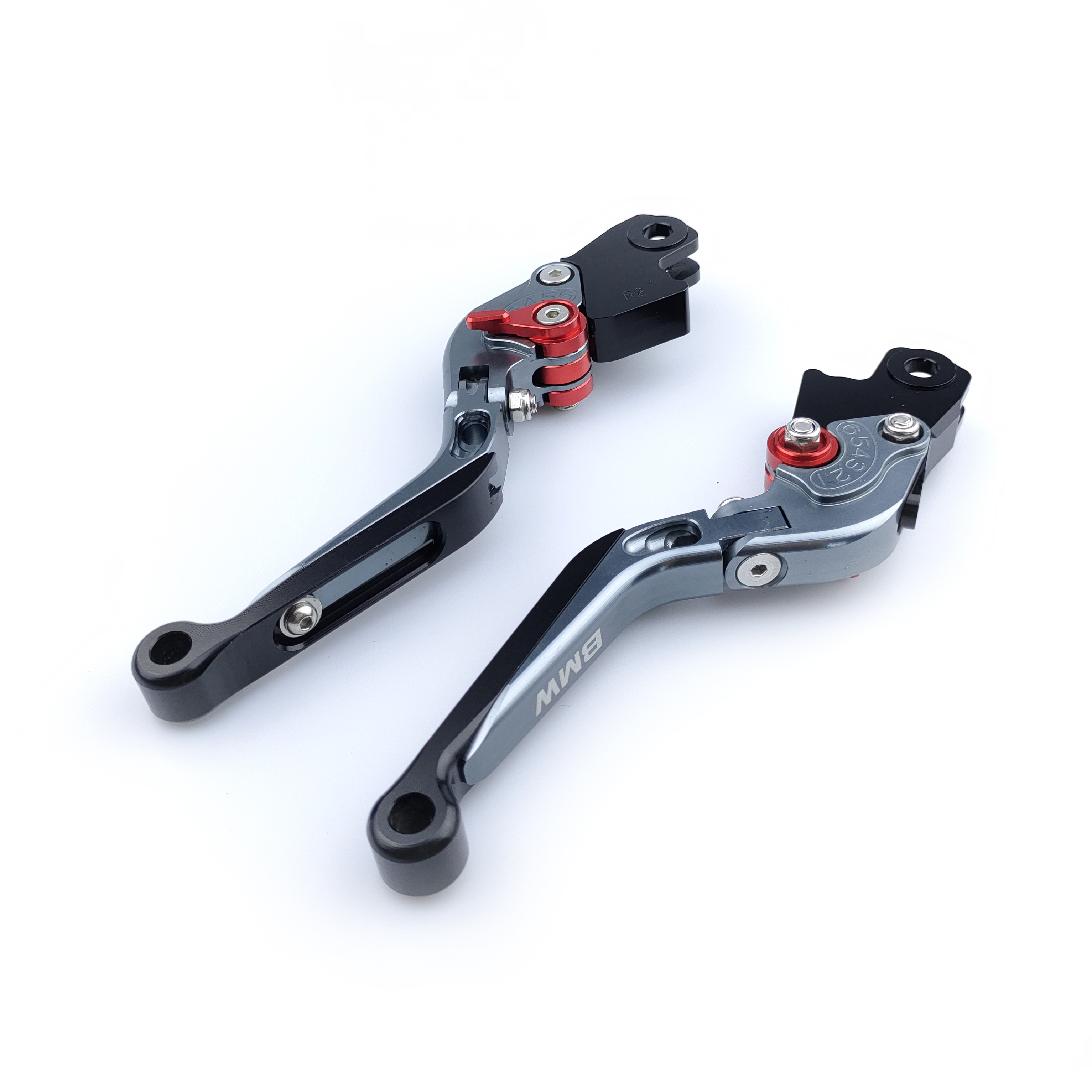 มือเบรคมือครัช BMW F750GS F850GS สำหรับปี 2017-2018 ปรับได้ 6 ระดับ สามารถพับได้