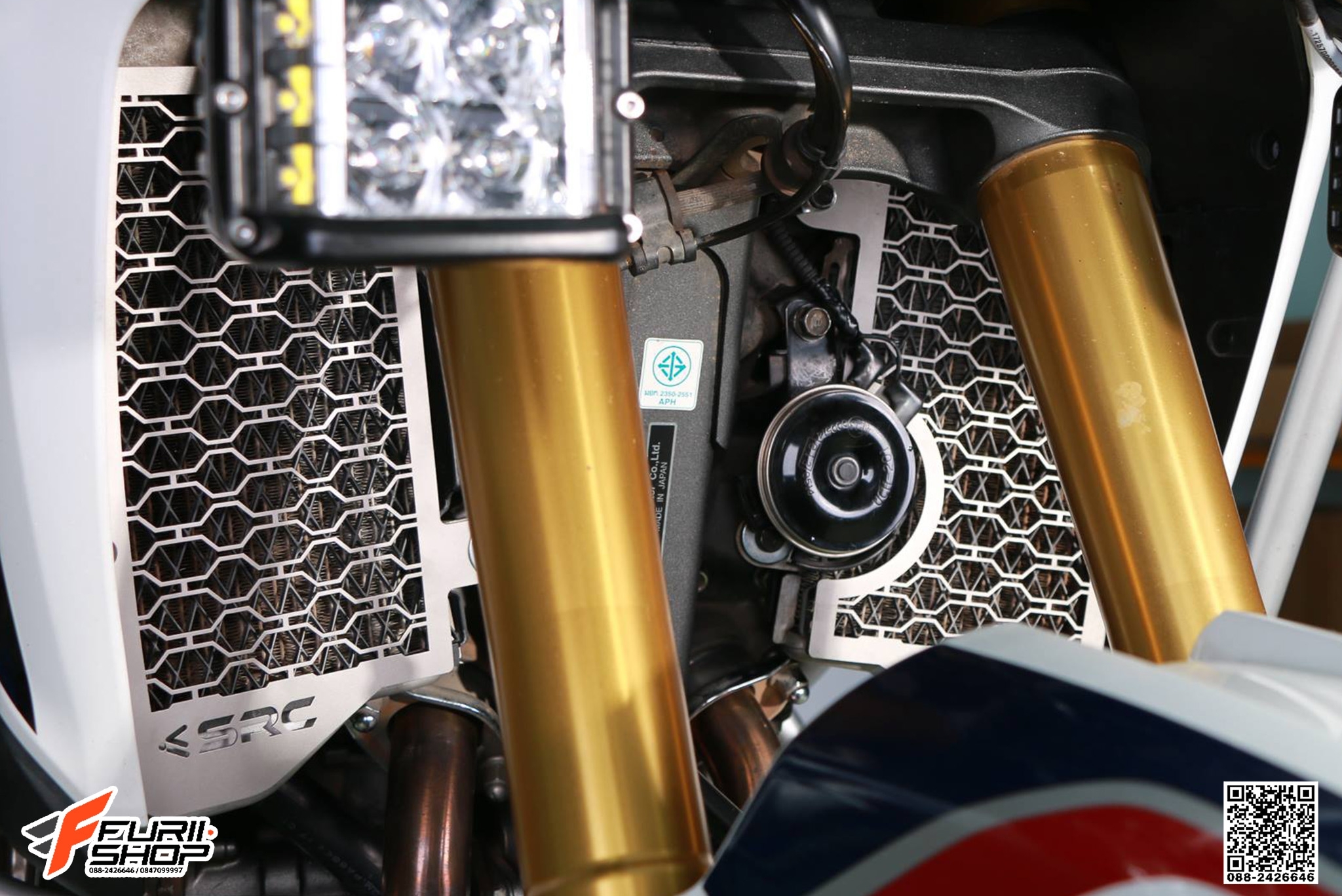 การ์ดหม้อน้ำ SRC FOR HONDA AFRICA TWIN