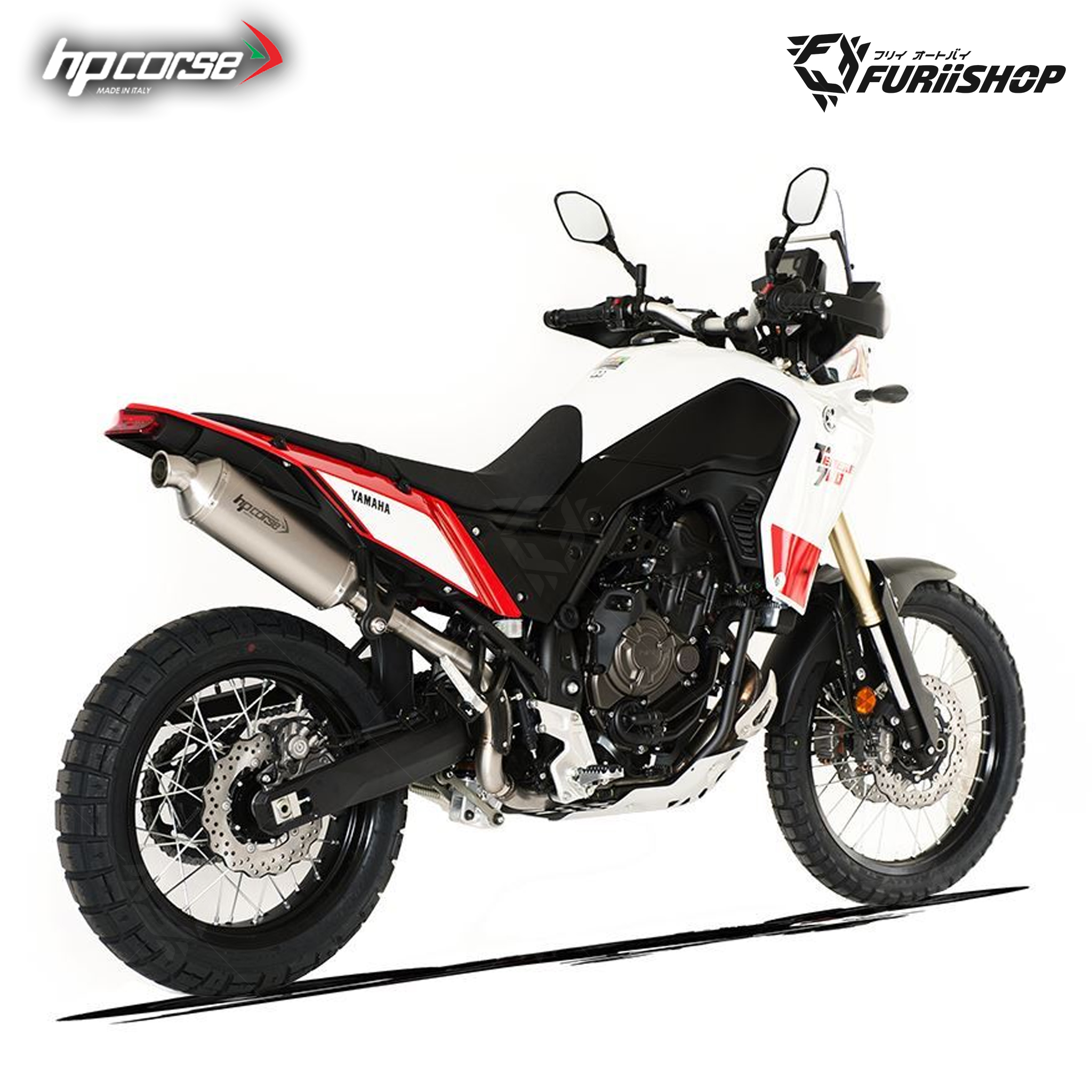 ท่อแต่ง HP Corse - Slip On SP-1 Short Titanium