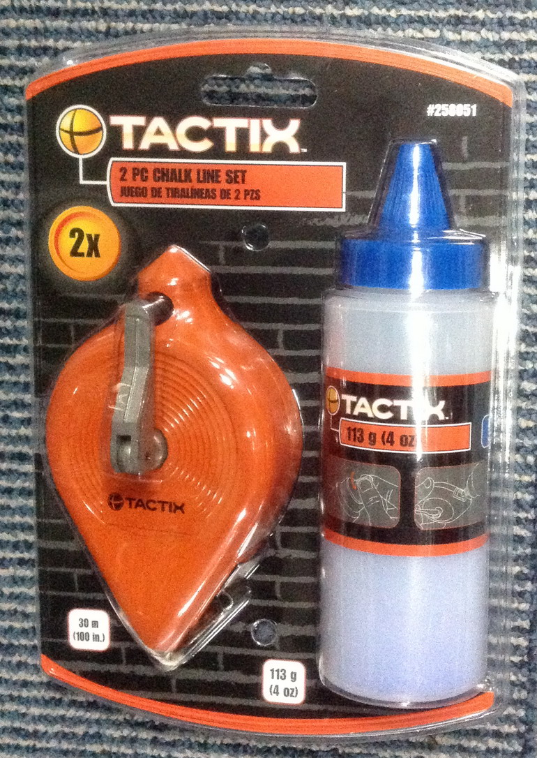 เต้าตีเส้น 258051 TACTIX 2ตัวชุด