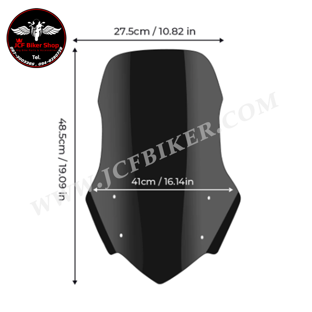 ชิวหน้าแต่ง HONDA CB500X ปี 2012 - 2019