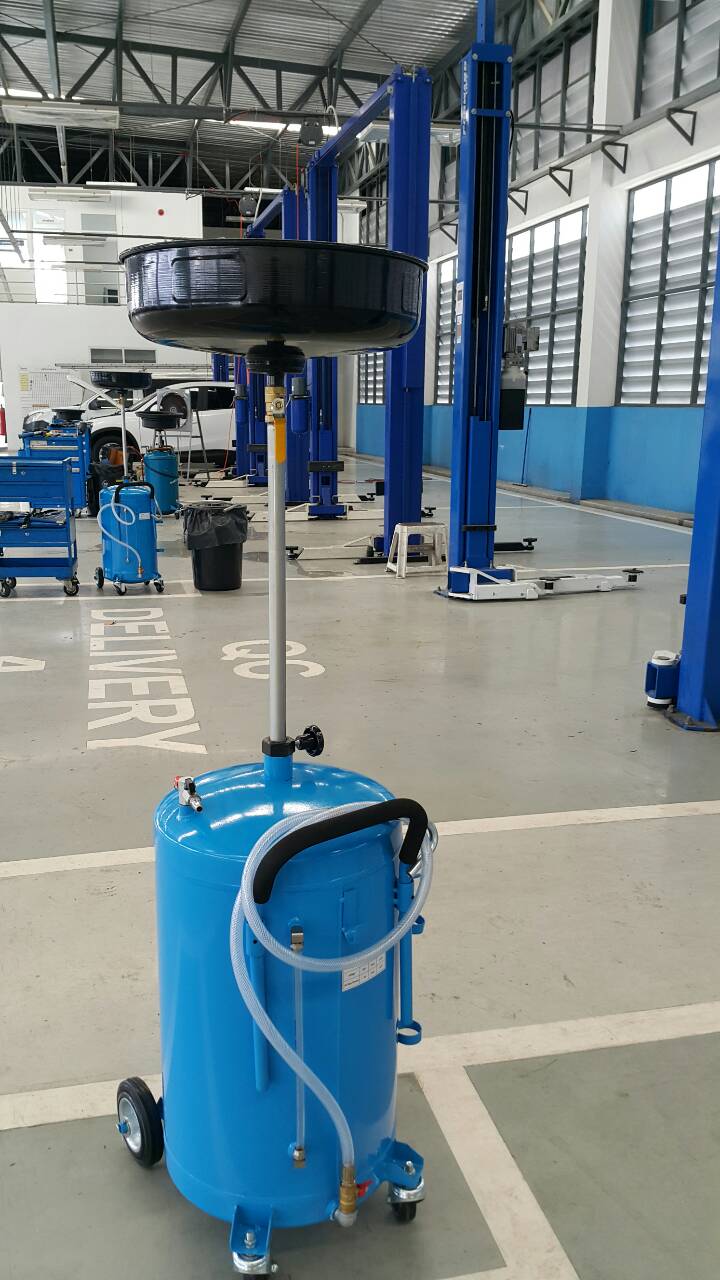 ถังรองถ่ายน้ำมันเครื่อง