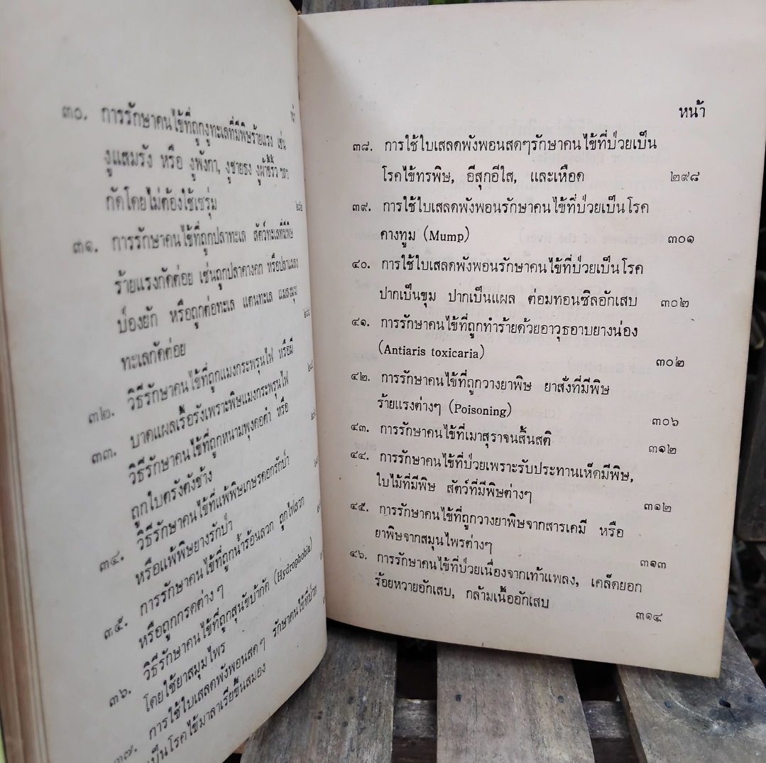 หนังสือหายาก คู่มือยาสมุนไพรและโรคประเทศเขตร้อนและวิธีบำบัดรักษา โดย พ.ต.อ.ชลอ อุทกภาชน์