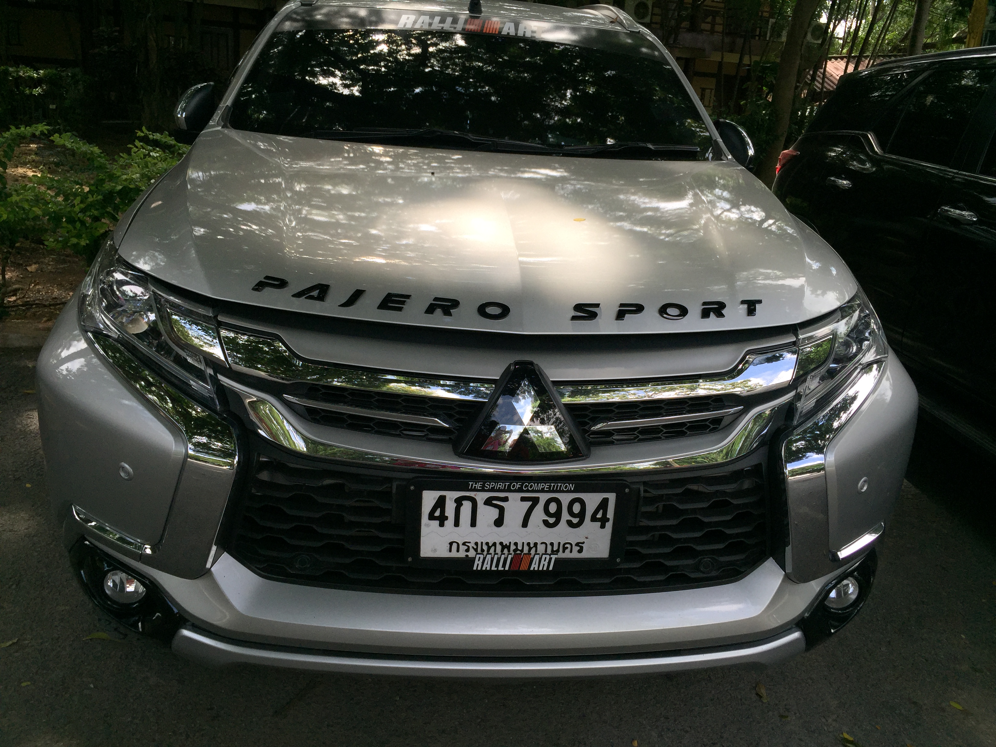 ตัวหนังสือ Pajero Sport สีเทา Grey (New)