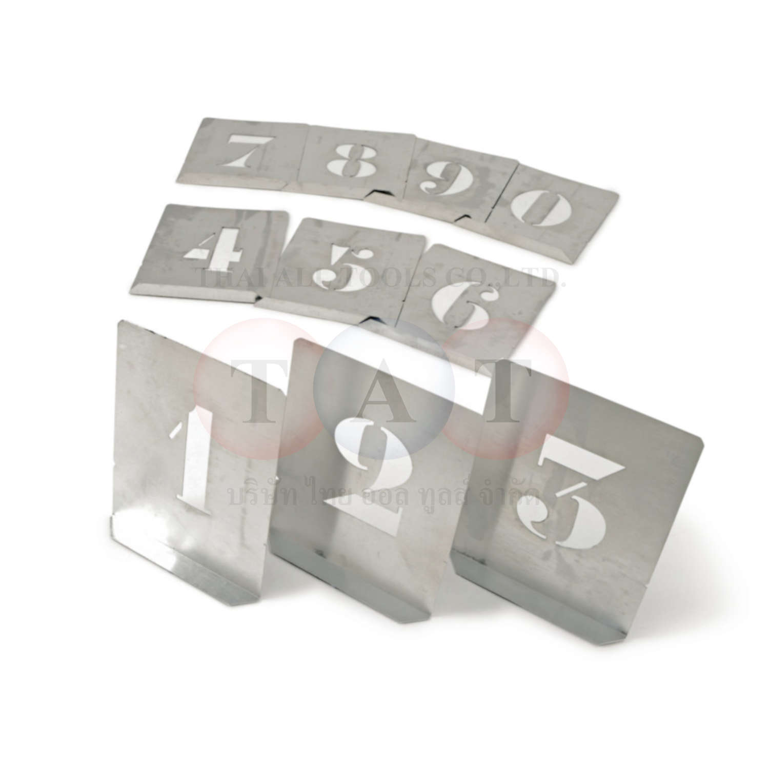 Kennedy.70mm (SET OF 10) STEEL STENCIL FIGURES