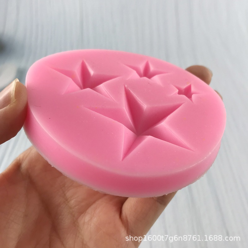 แม่พิมพ์ซิลิโคนเค้กตกแต่งลูกไม้ fondant แม่พิมพ์ซิลิโคนแม่พิมพ์ช็อกโกแลตดาว