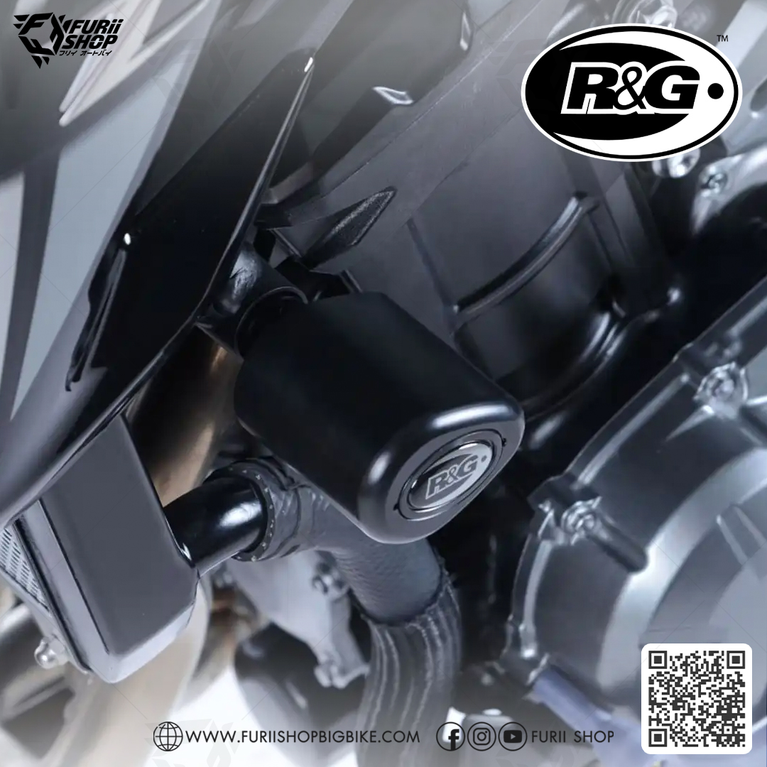 กันล้มกลาง R&G Crash Protector : for Kawasaki Z900 2017