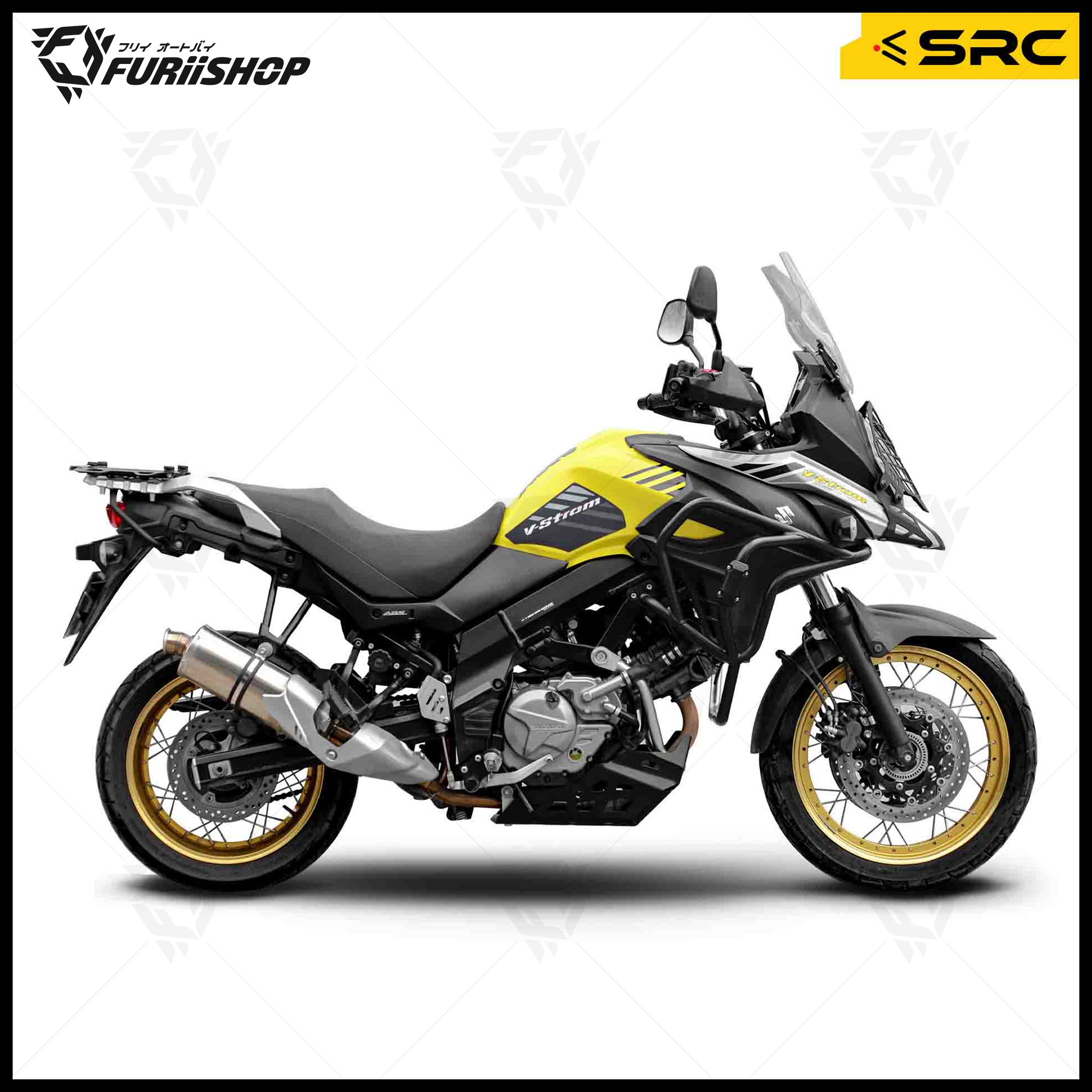 แคชบาร์ CRASH BAR FULL SET FOR SUZUKI V-STROM 650