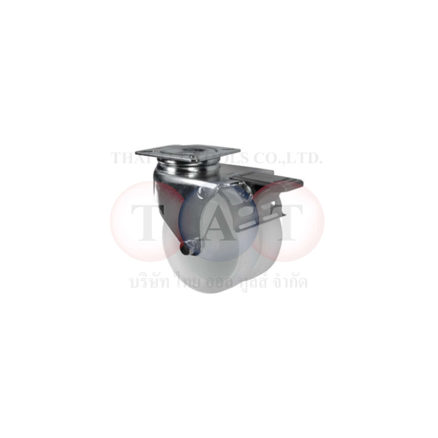 Atlas Workholders.BRAKED SWIVEL PLATE TWIN 50mm POLYPROPYLENE