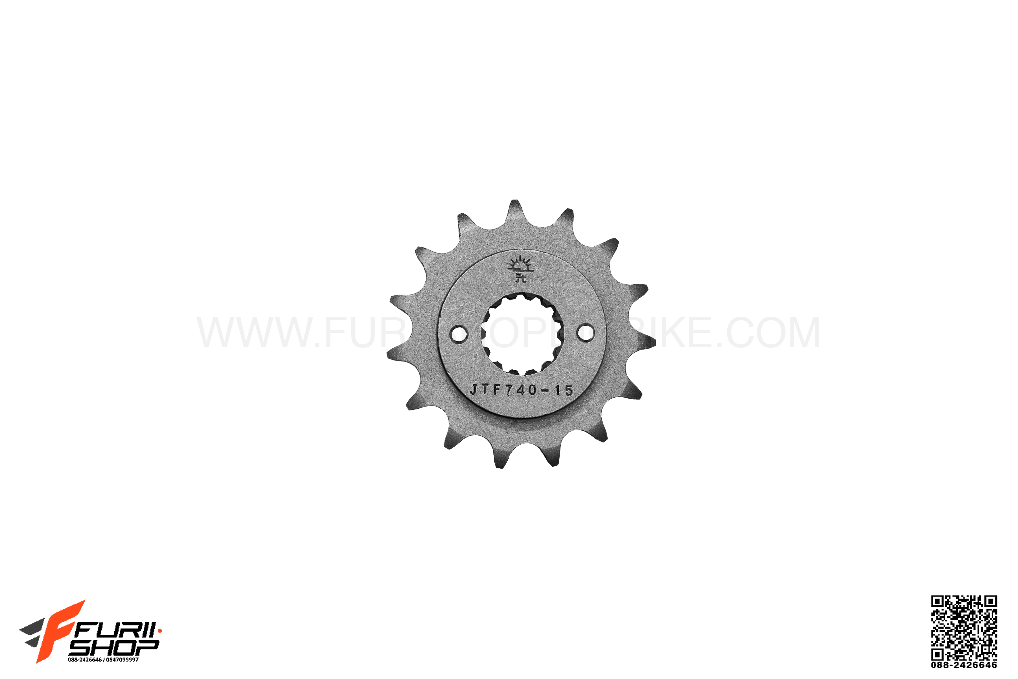 สเตอร์หน้า JOMTHAI (พระอาทิตย์) 15ฟัน รหัส JTF740 - 15T FOR DUCATI MONSTER 795-796