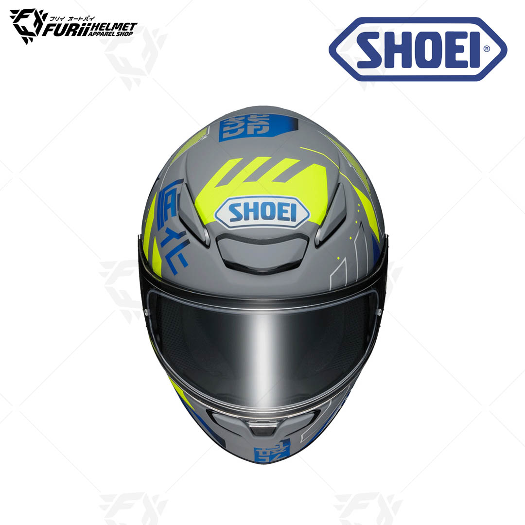 หมวกกันน็อค Shoei : NXR2 ACCOLADE TC-10 GREY/BLUE