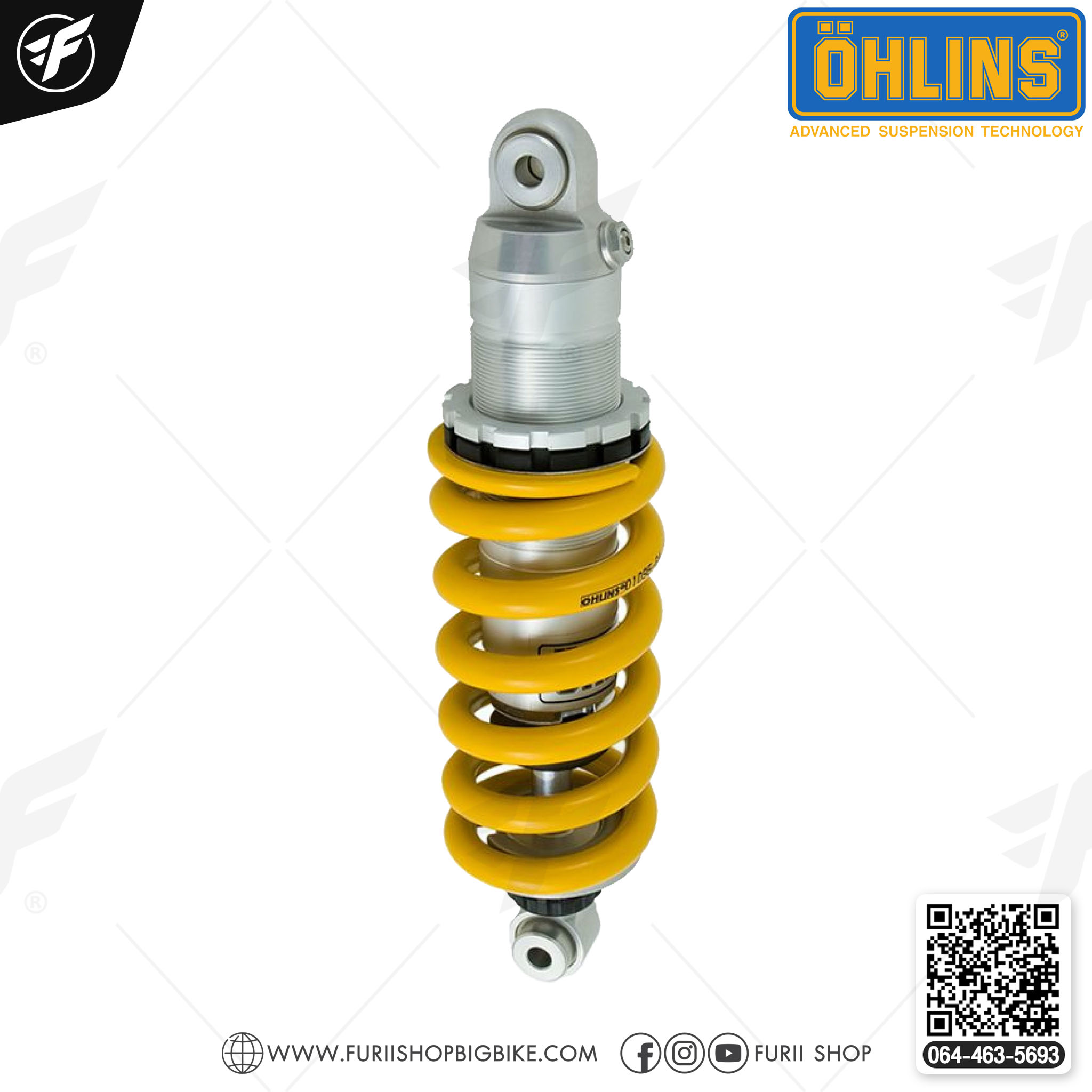 โช๊คหลังแต่ง OHLINS HO 705 For Honda CB500X 2013-2018