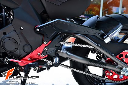 เกียร์โยง MOTH สีดำแดง FOR KAWASAKI ER6N/NINJA650