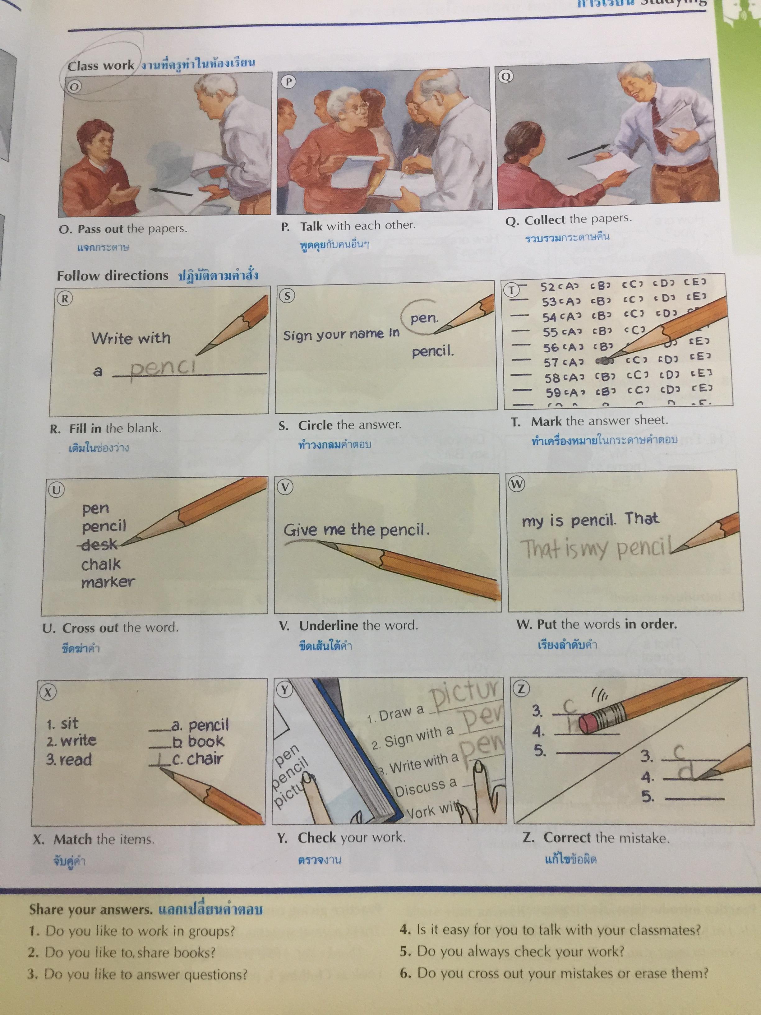 พจนานุกรมรูปภาพ อังกฤษ-ไทย THE OXFORD PICTURE DICTIONARY 0 กก.