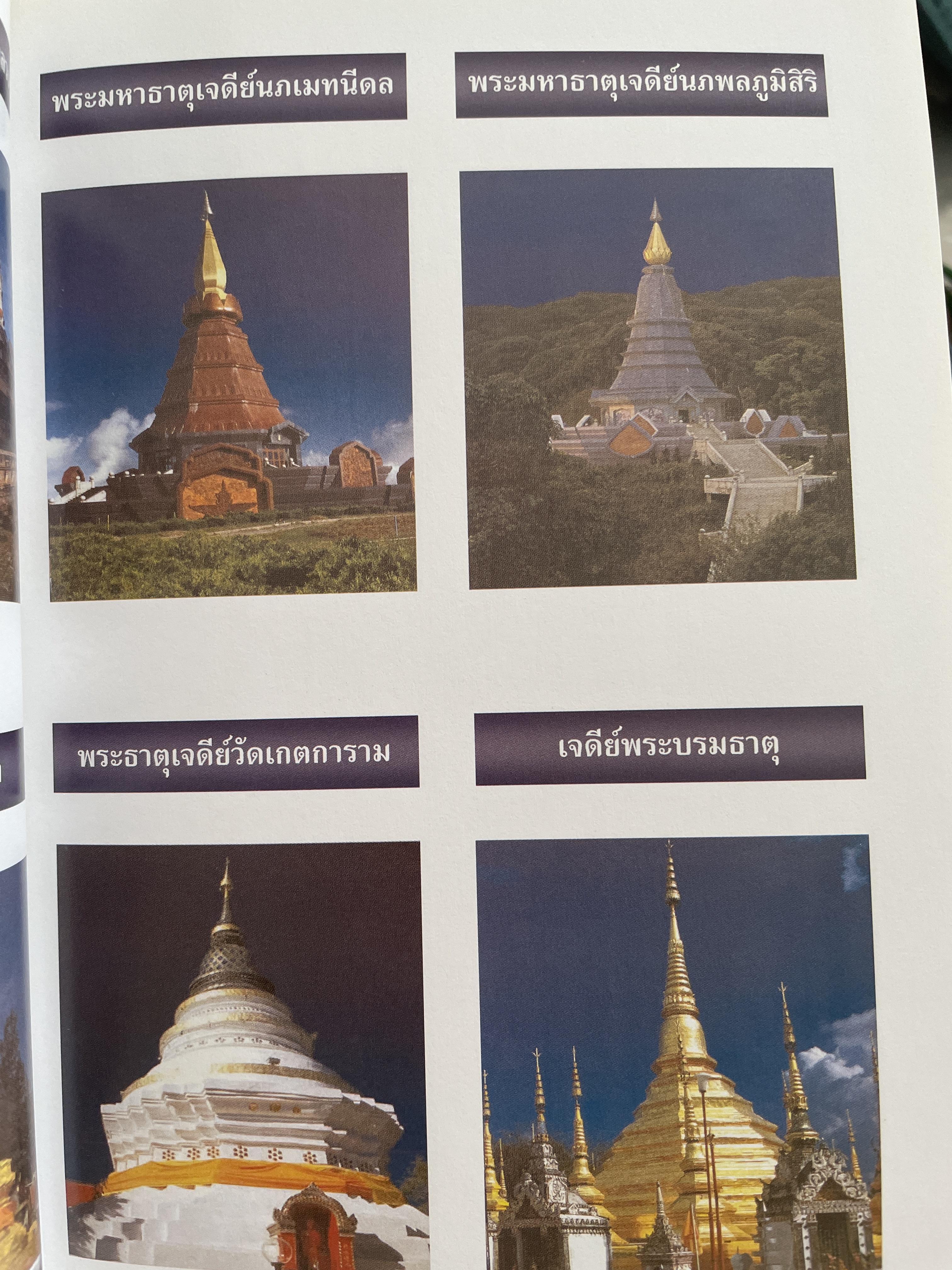 พระธาตุเจดีย์และรอยพระพุทธบาท อันศักดิ์สิทธ์ในประเทศไทย. 1 กก.