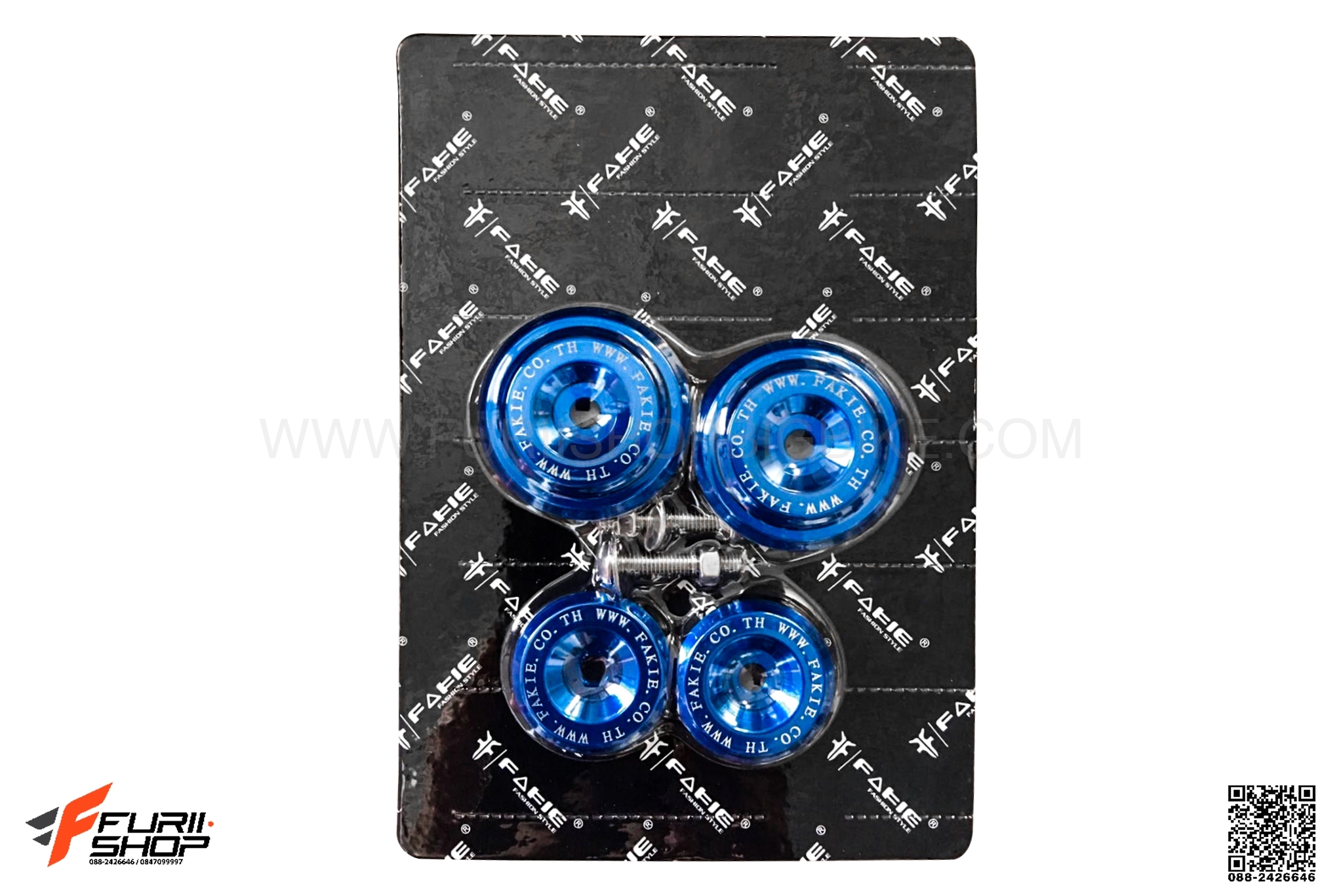 อุดเฟรม FAKIE สีน้ำเงิน FOR SUZUKI GSXS750