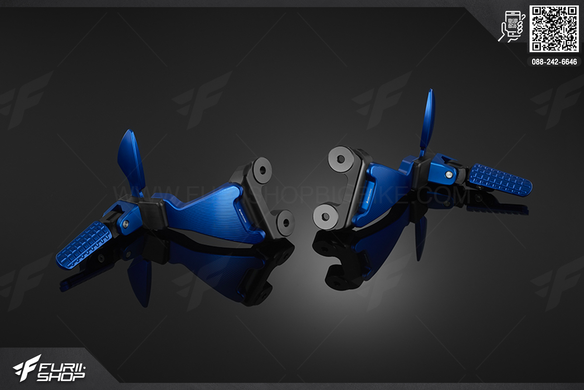 ชุดพักเท้าหลัง Bikers Honda CBR650R