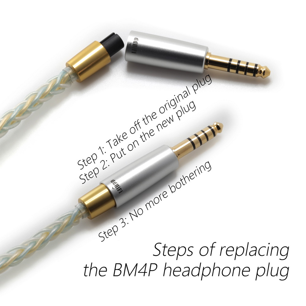 ขาย DD BM4P อะแดปเตอร์เปลี่ยนสายหูฟัง (ต้องบัดกรีสายเอง)