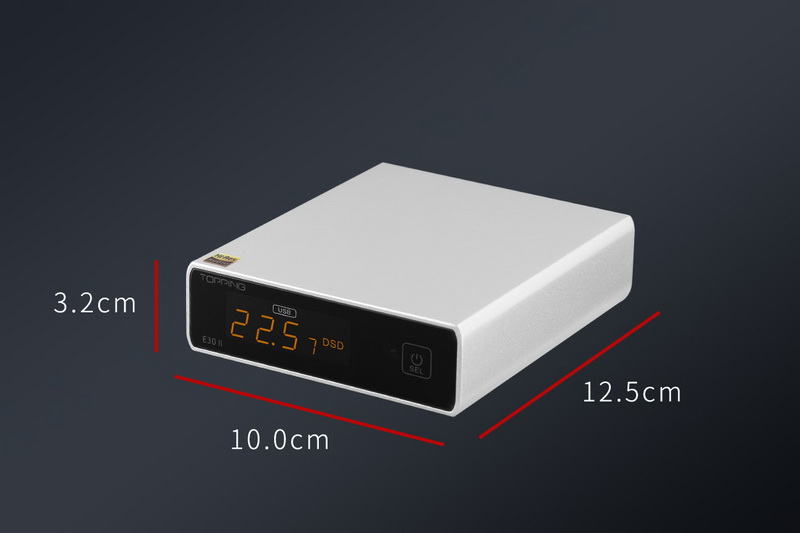Topping E30ii DAC ตั้งโต๊ะชิป AK4493S x2 ประกันศูนย์ไทย