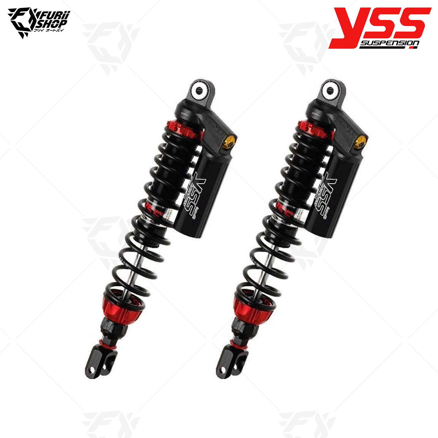 โช๊คหลังแต่ง YSS G-TOP Black Series Smooth (TG362-430TRCJO3-888A) : for Honda Forza 350 20>/Forza 300 18>