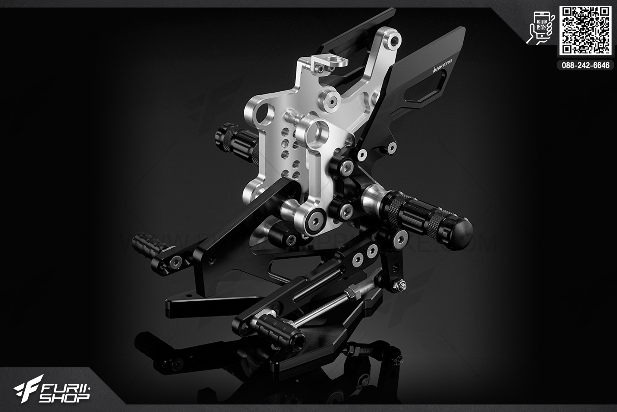 ชุดเกียร์โยง (Rear Set) Bikers Kawasaki Z250SL ABS