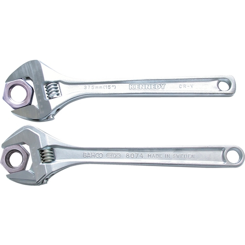 375mm/15" CHROMED FINISHADJUSTABLE WRENCH