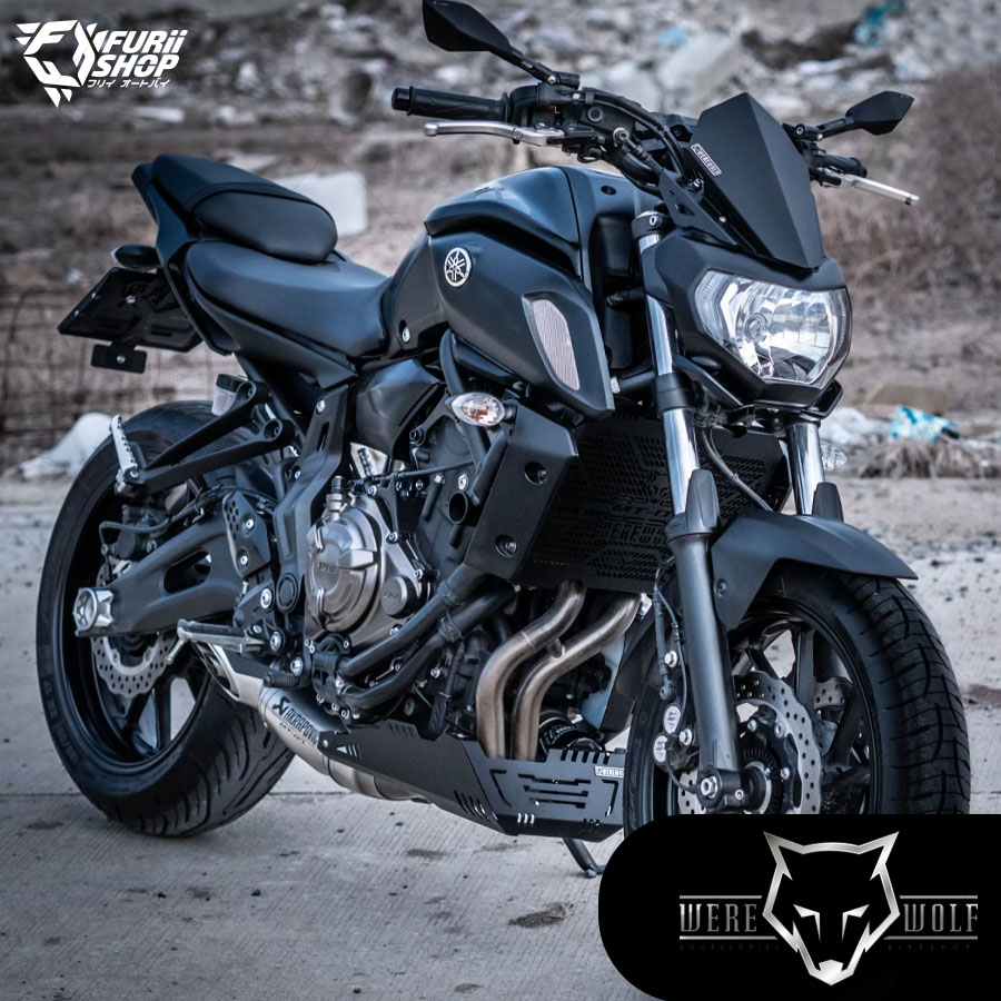 ชิลด์หน้า Were Wolf X-01 : for Yamaha MT07 2018-2020