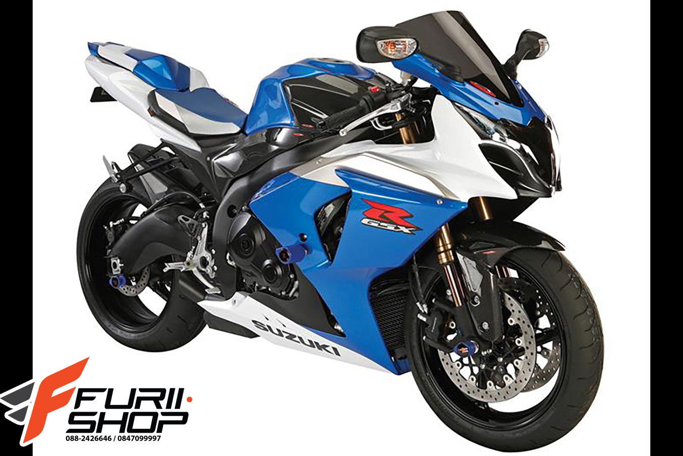 ครอบถังเพรียวเคฟล่า POWERBONZE FOR SUZUKI GSX-R1000