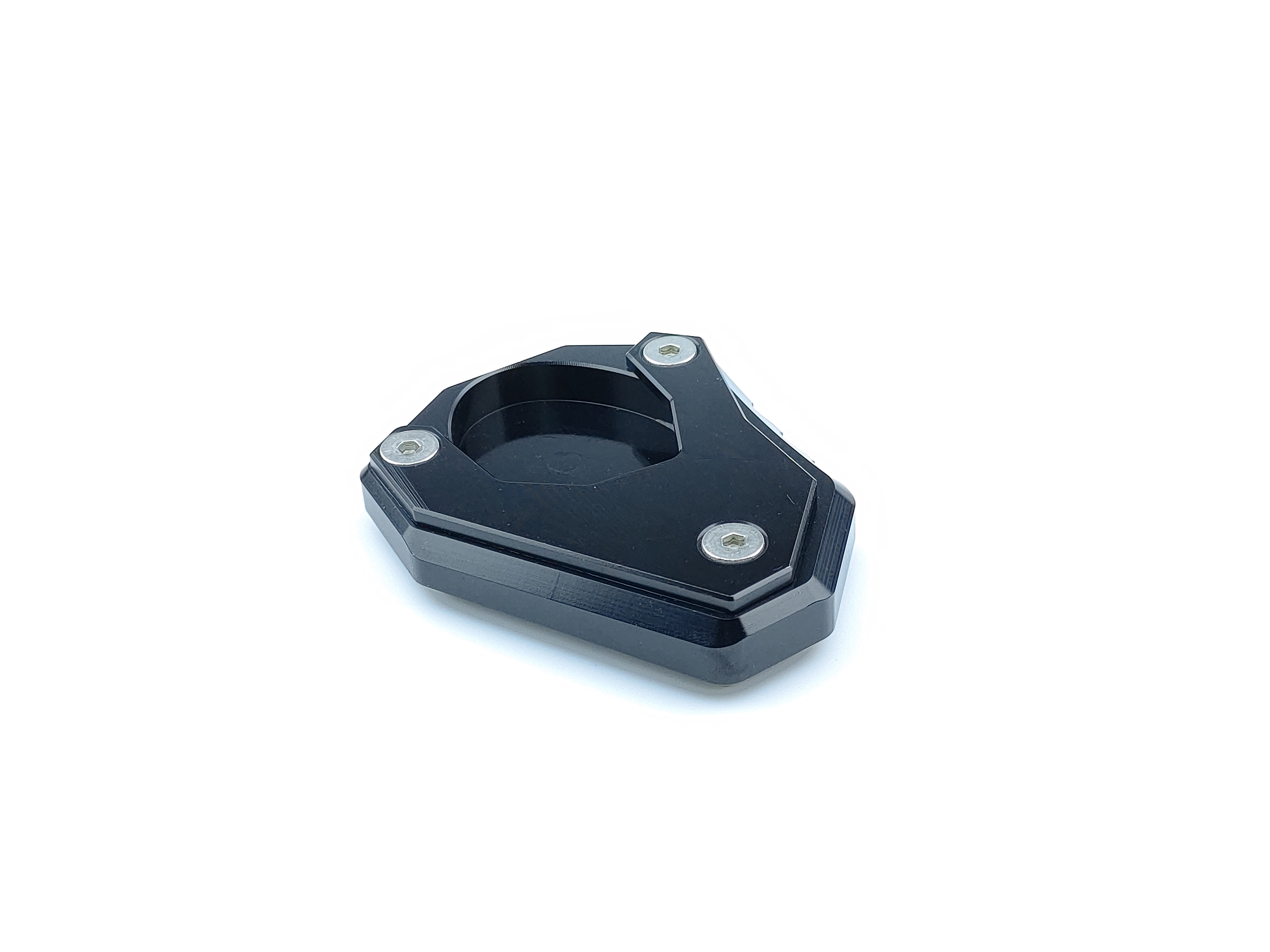 ตีนเป็ด แผ่นรองขาตั้ง Ninja400,Z400 2018-2021 งานCNCอลูมิเนียมคุณภาพสูงแข็งแรงทนทาน