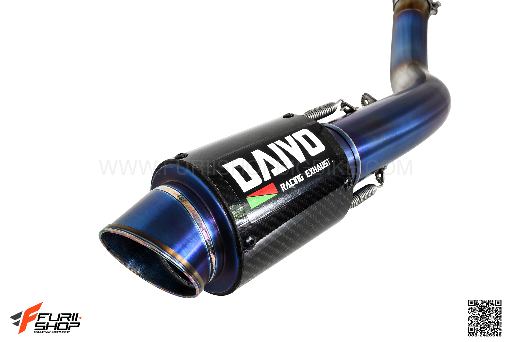 ท่อไอเสีย มอเตอร์ไซค์ DAIVO FOR KAWASAKI Z900
