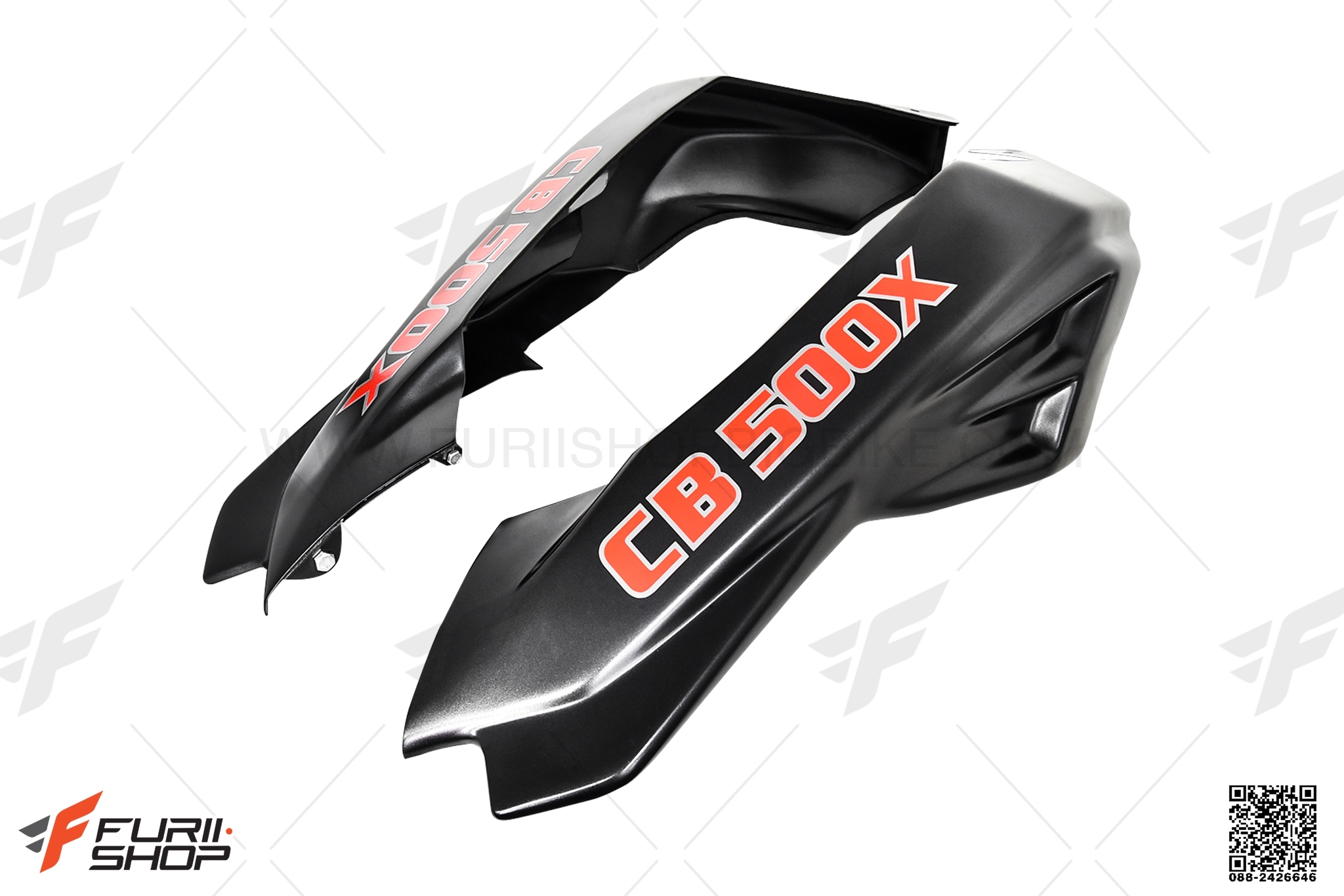 ปากนก PROJECT A สีดำ FOR HONDA CB500X