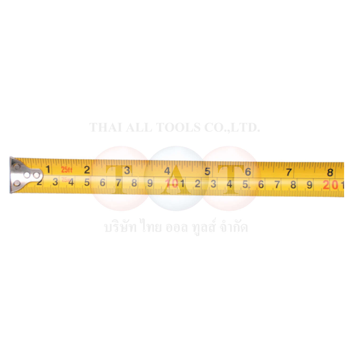 Senator.7.5M/25' HI-VIS LOCKING TAPE - YELLOW CASE