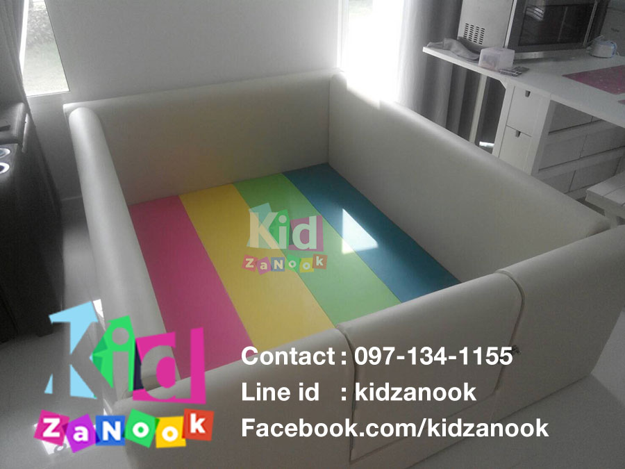 คอกกั้นเด็ก ไซส์ภายในเท่าที่นอน 5 ฟุต