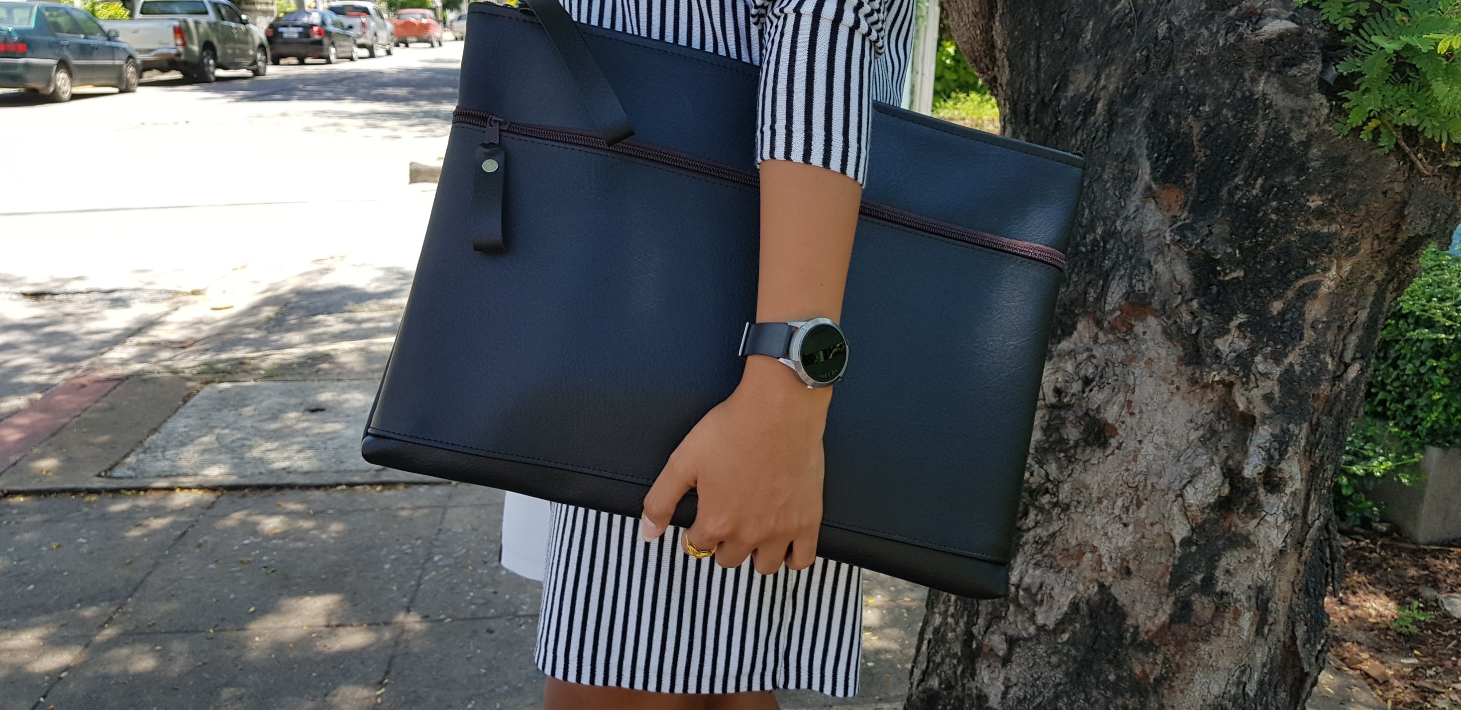 Folder Bag รุ่น Note 2 Zip กระเป๋าเอกสาร สำหรับพกพา ของพรีเมี่ยม ของที่ระลึก