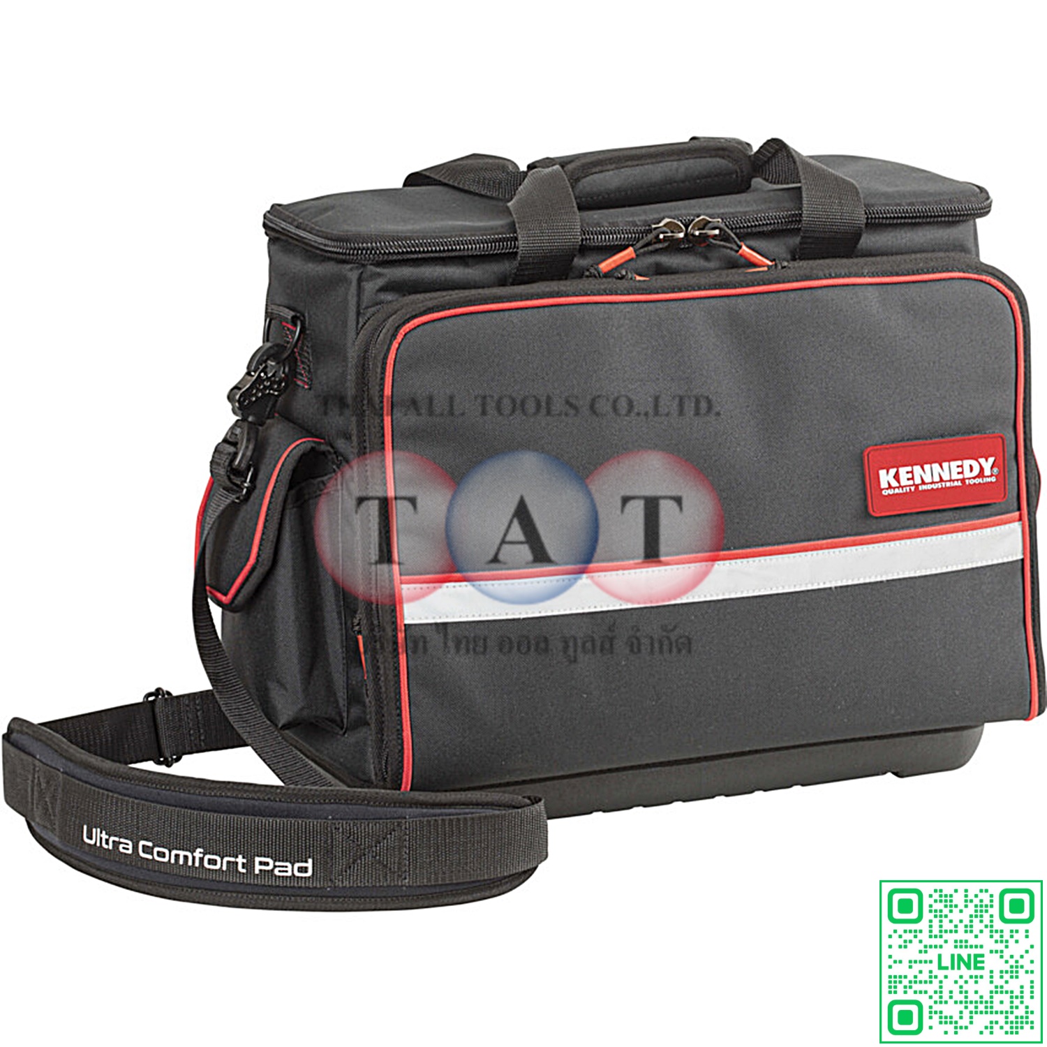 KEN5934210K PILOT TOOL BAG WITH PADDED AREA FOR LAPTOP TWO SIDES OPENING KENNEDY