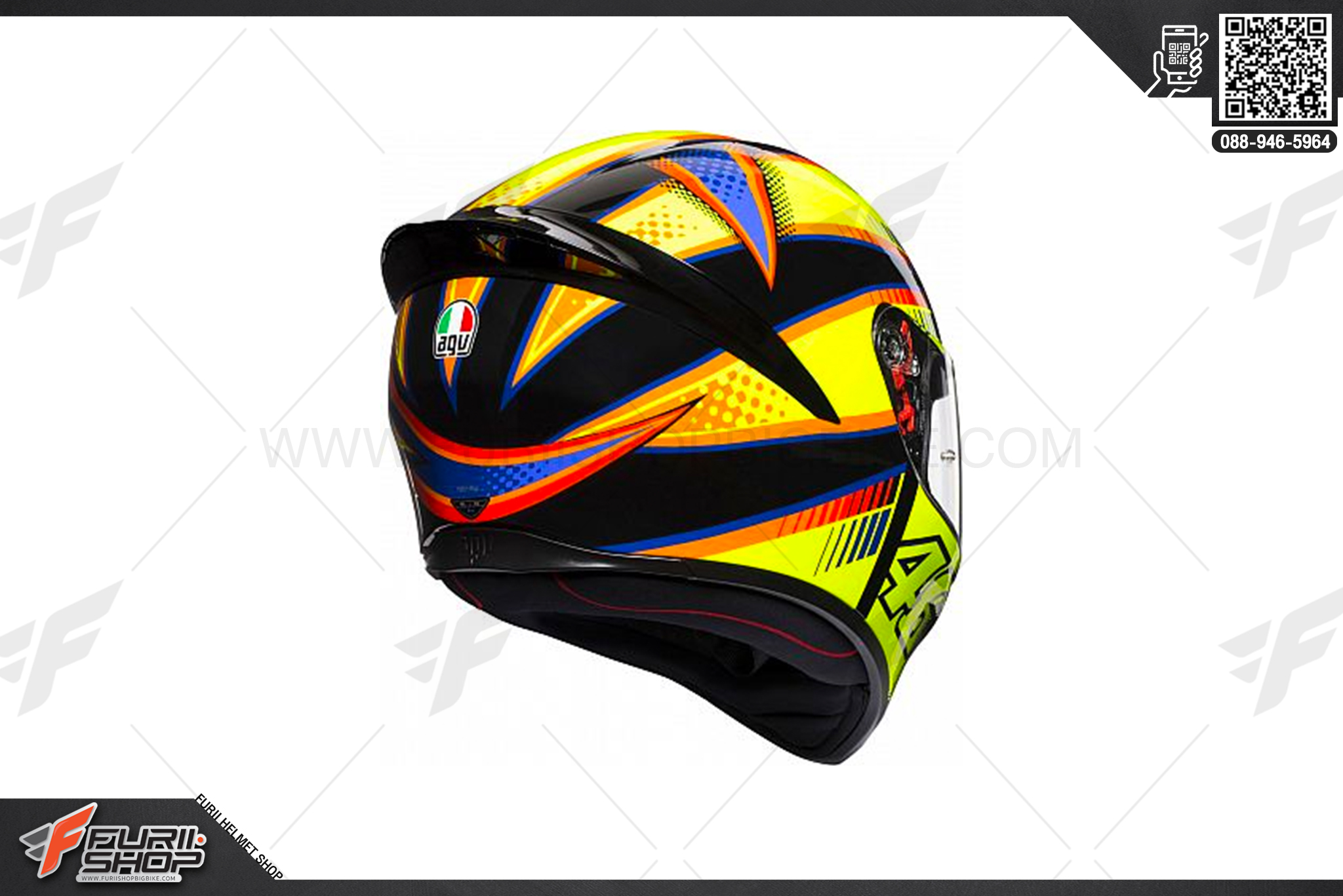 หมวกกันน็อค AGV K1 SOLELUNA 2015