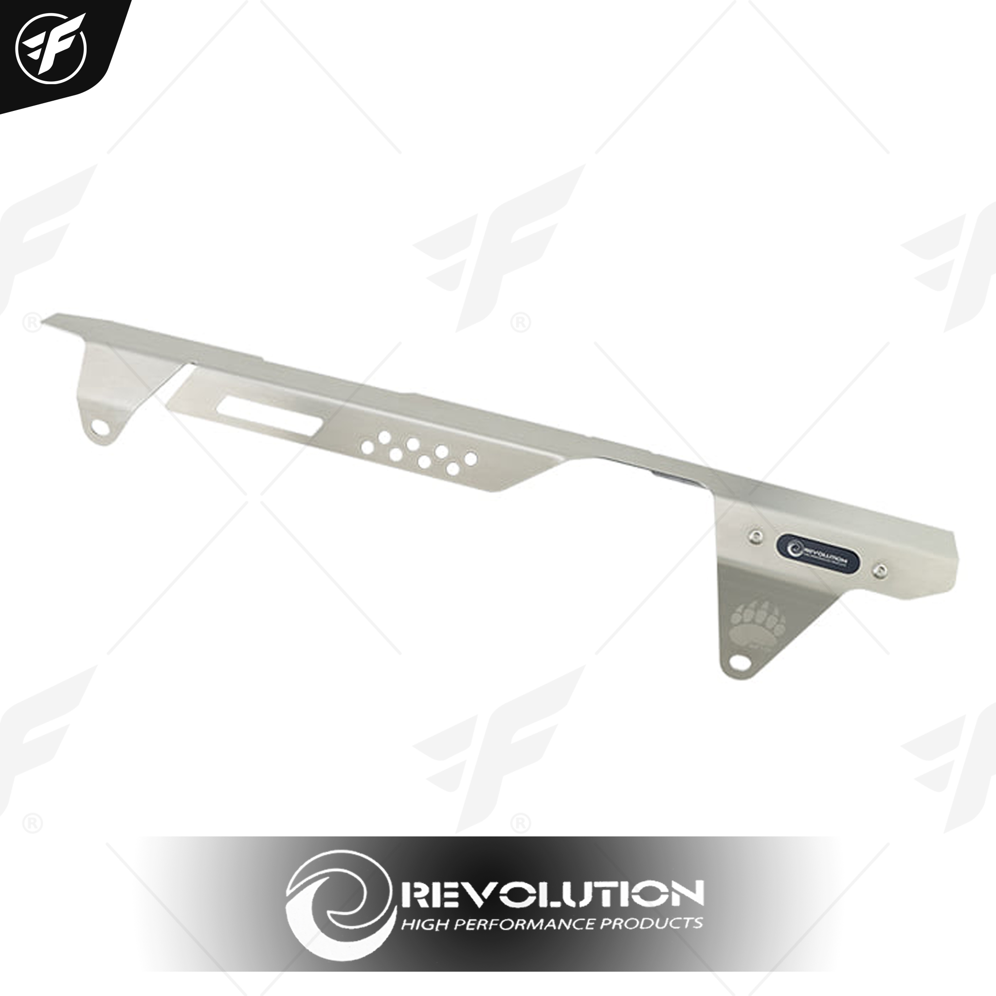 บังโซ่ซีก (สแตนเลส) CT-125 ดำ