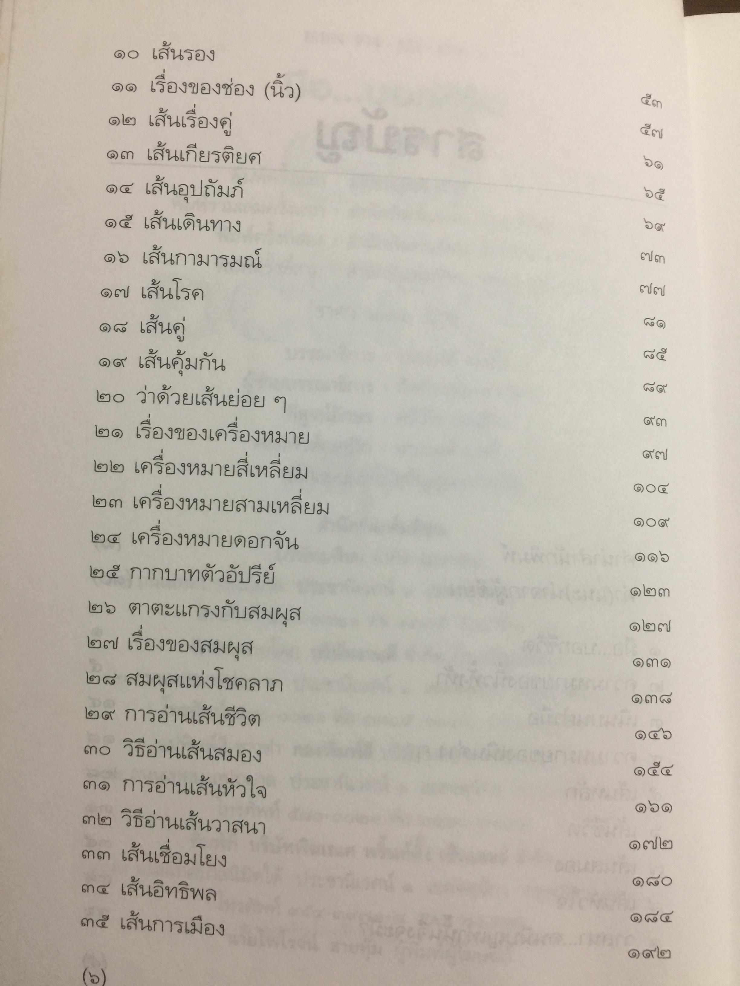 มือบอกชีวิต. กลวิธีเรียนรู้มนุษย์อย่าง สำหรับทุกคนที่มี มือ. พิมพ์ครั้งที่สาม. ผู้เขียน ศ.ดุสิต 700 กรัม