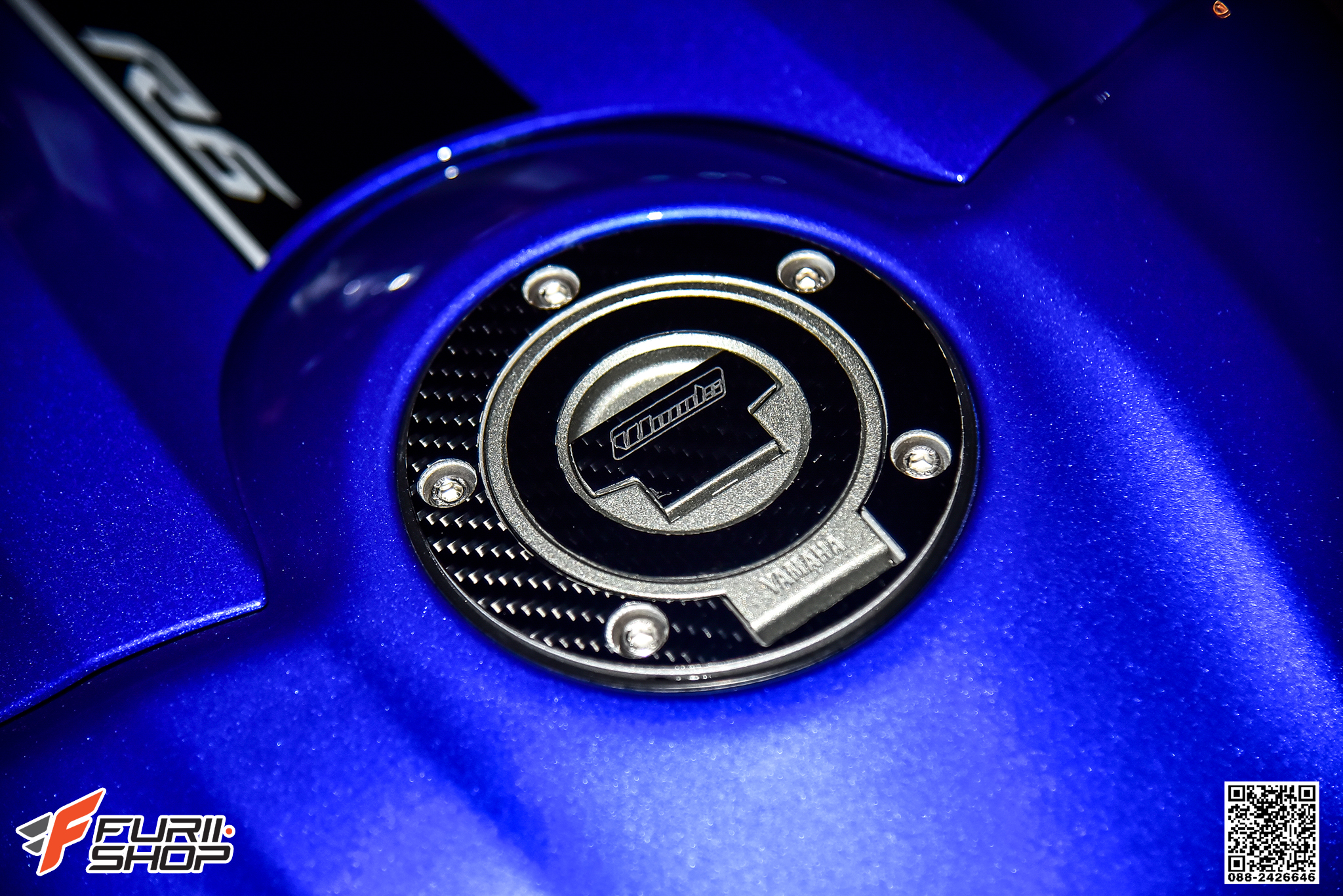 กันรอยฝาถัง WOOODS FOR YAMAHA R6