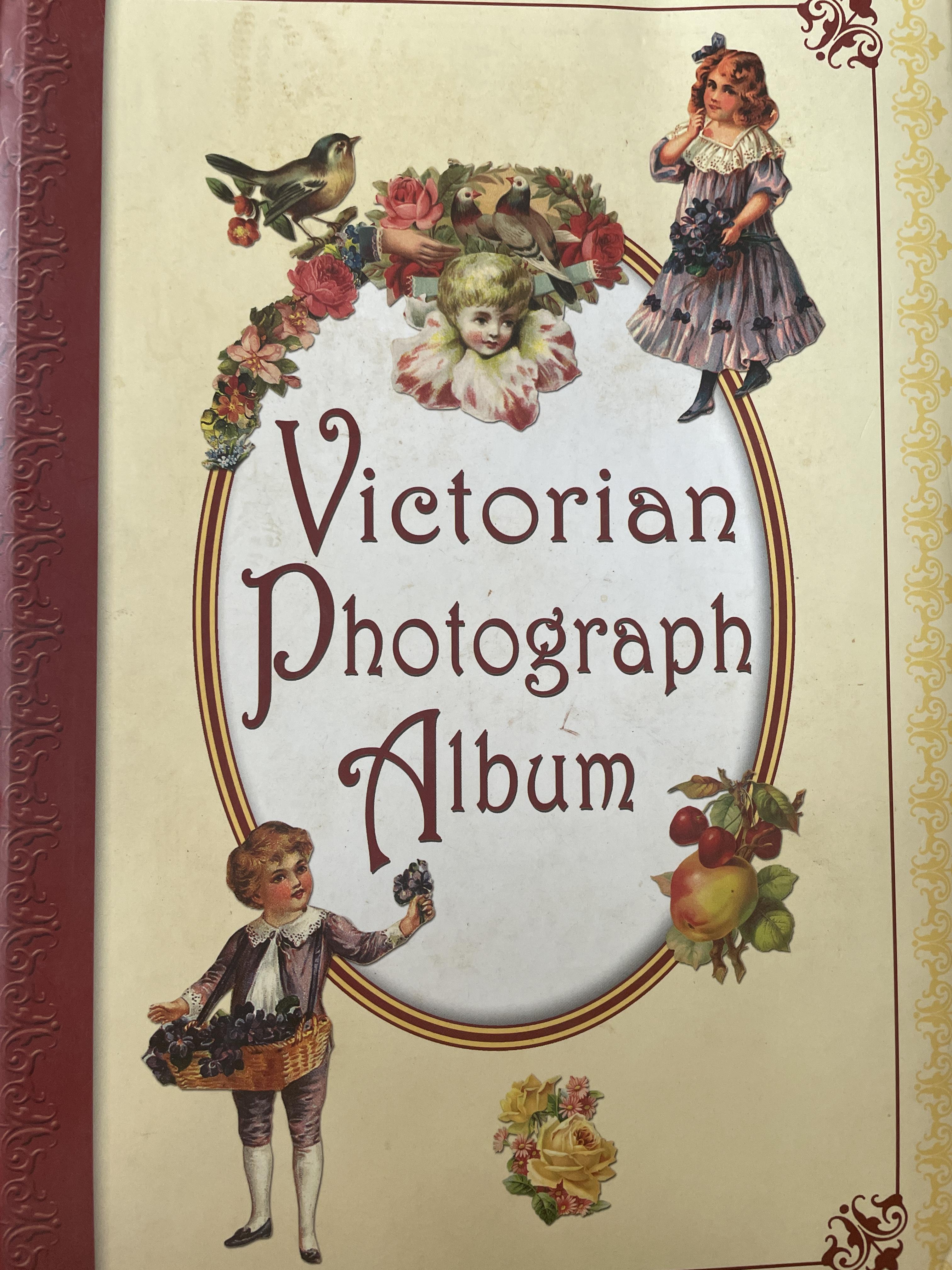 Victorian. Photograph. Album 3,500 กรัม
