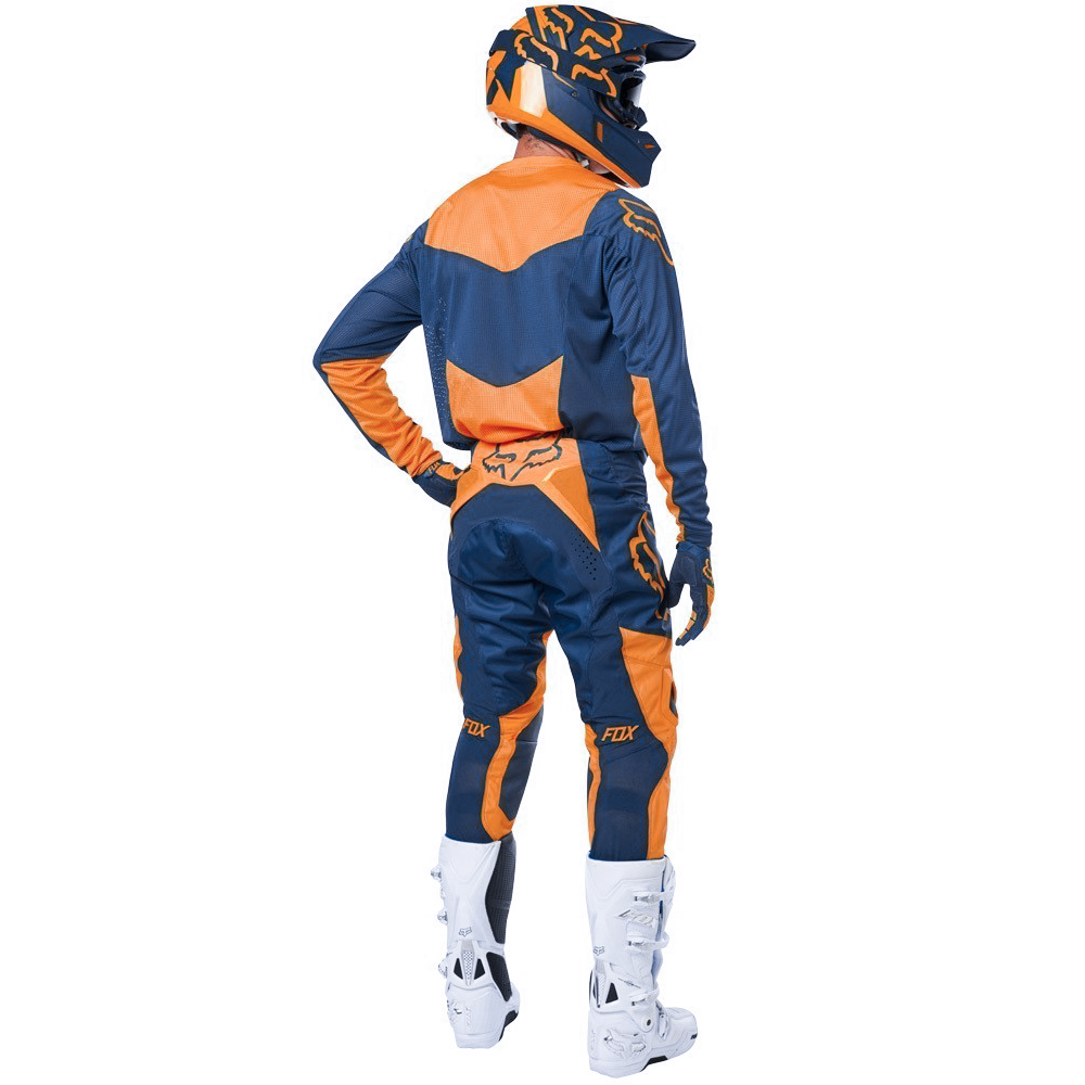 ชุดวิบาก ชุดขี่มอเตอร์ไซค์วิบาก Motocross เทา-เหลือง