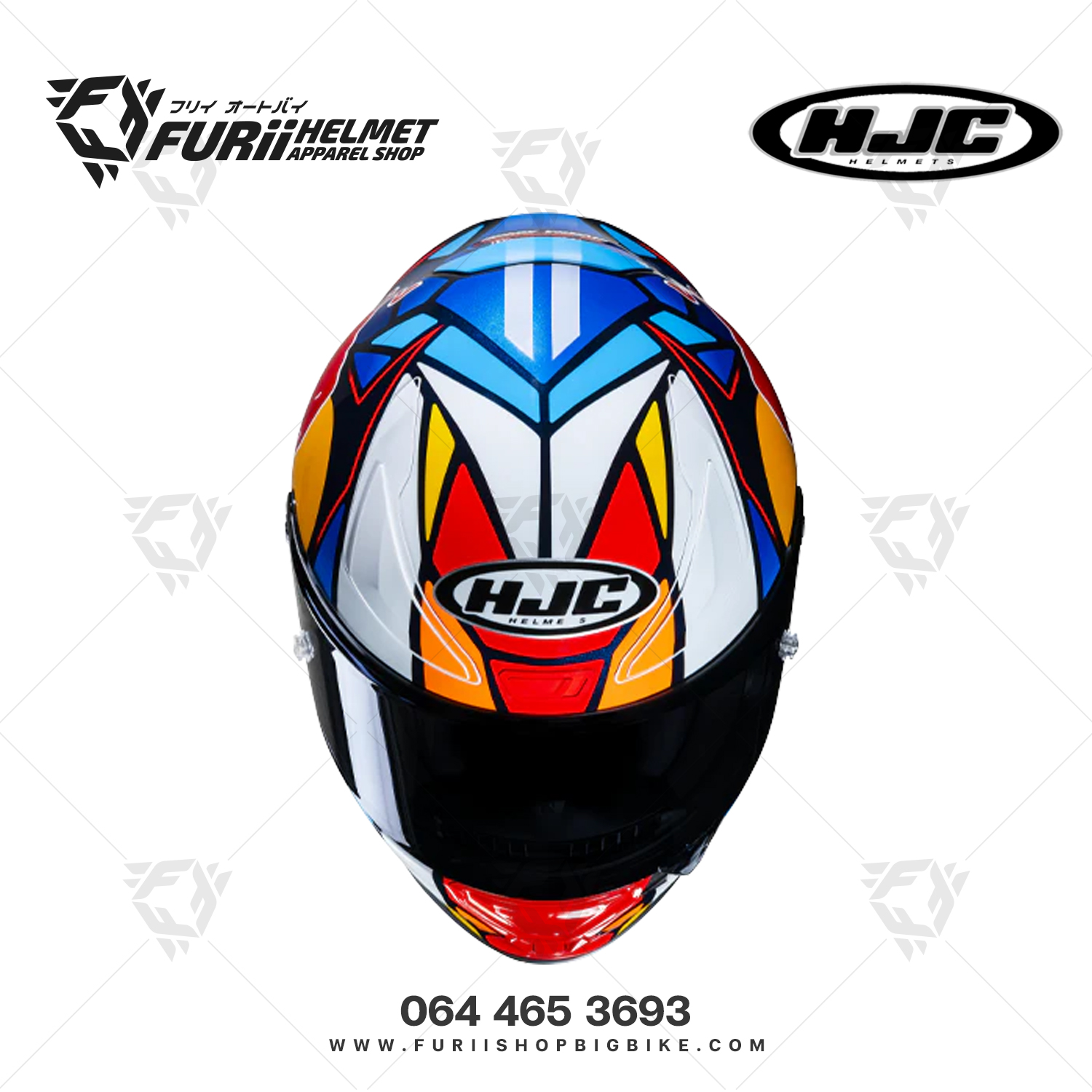 หมวกกันน็อคเต็มใบ HJC RPHA 1 RED BULL MISANO GP RPHA SERIES