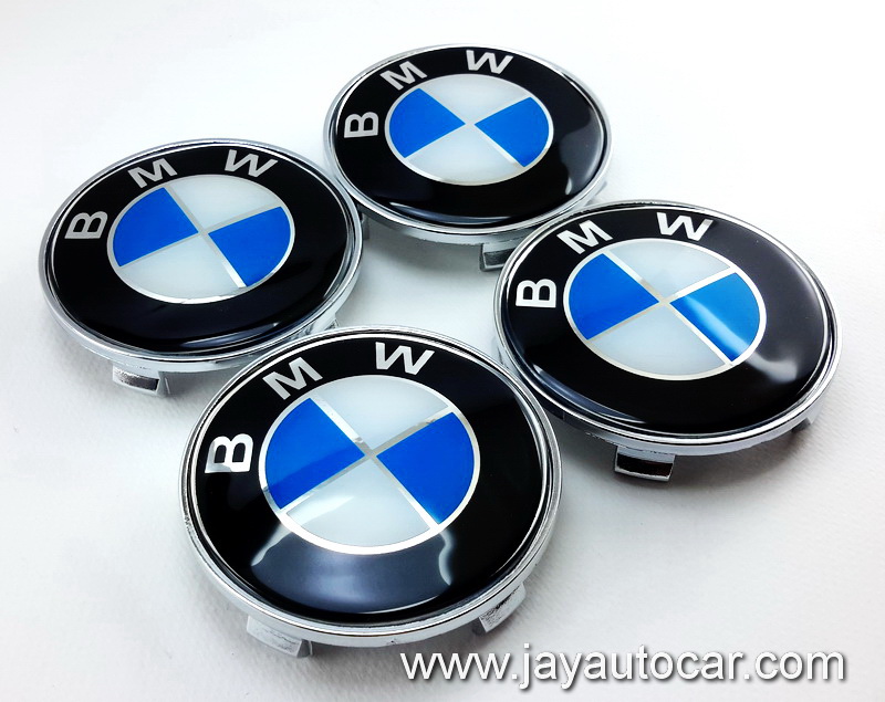 ฝาล้อรถยนต์ สำหรับ ล้อแม็ก BMW ขนาด มาตรฐาน 1ชุด 4ชิ้น